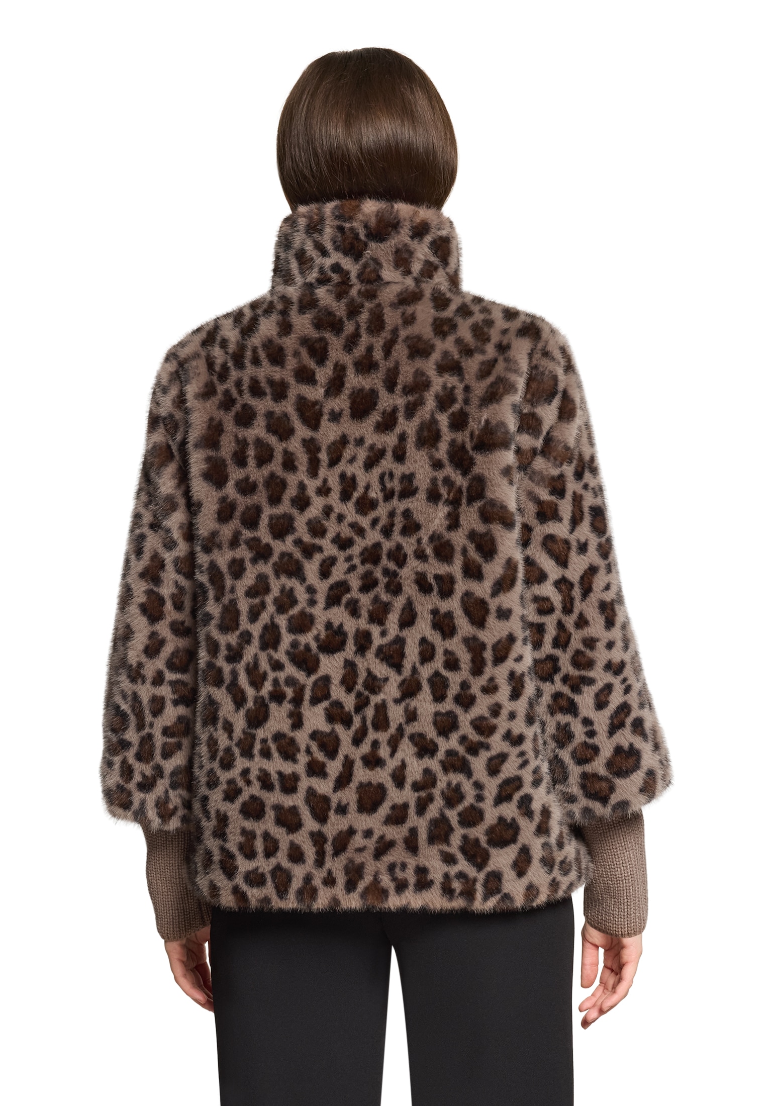 Betty Barclay Plüschjacke mit Leoparden-Muster