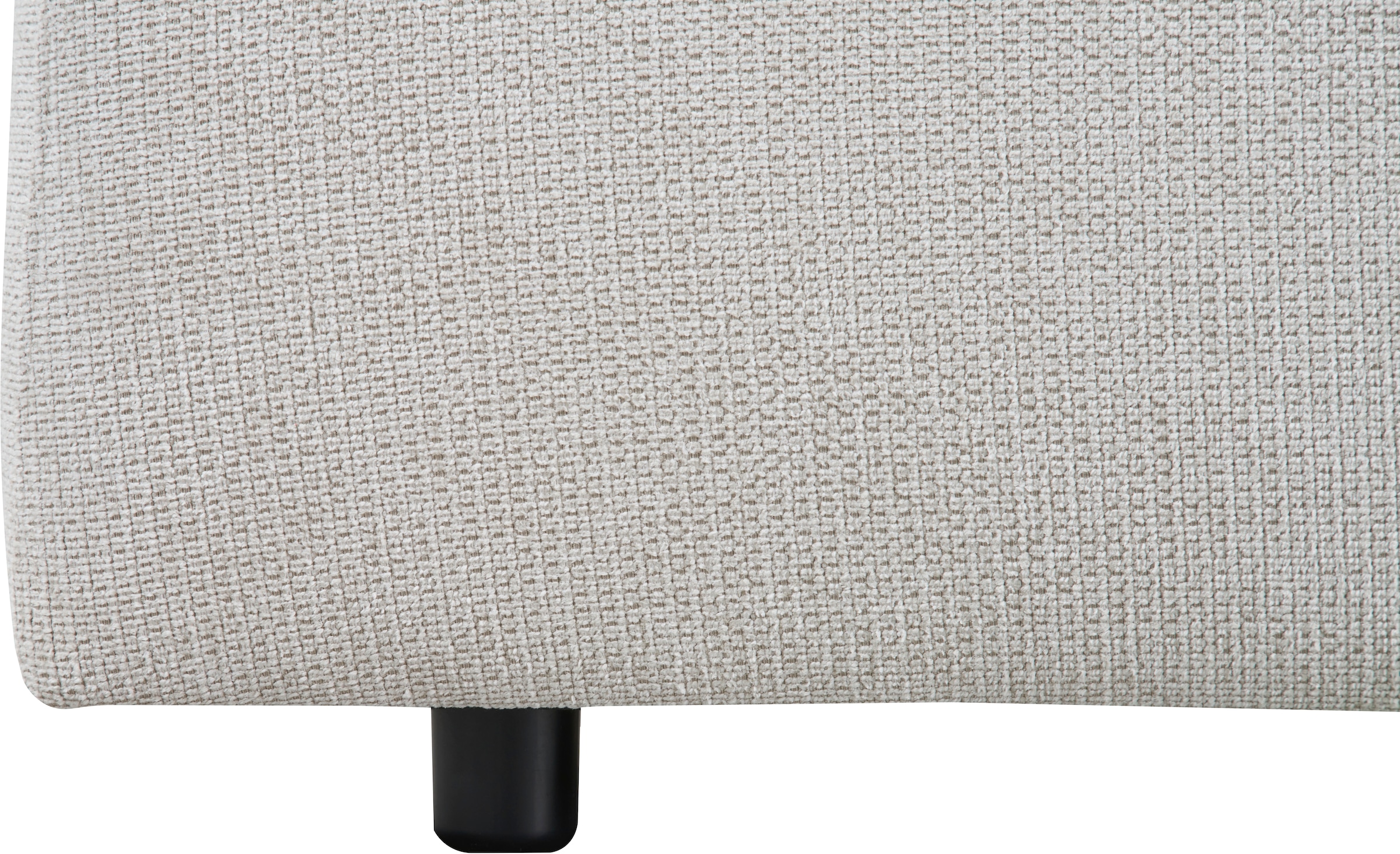 andas 3-Sitzer »Linkka, Breite 237 cm«, in einem weichen Chenille-Stoff, mit Wellenunterfederung