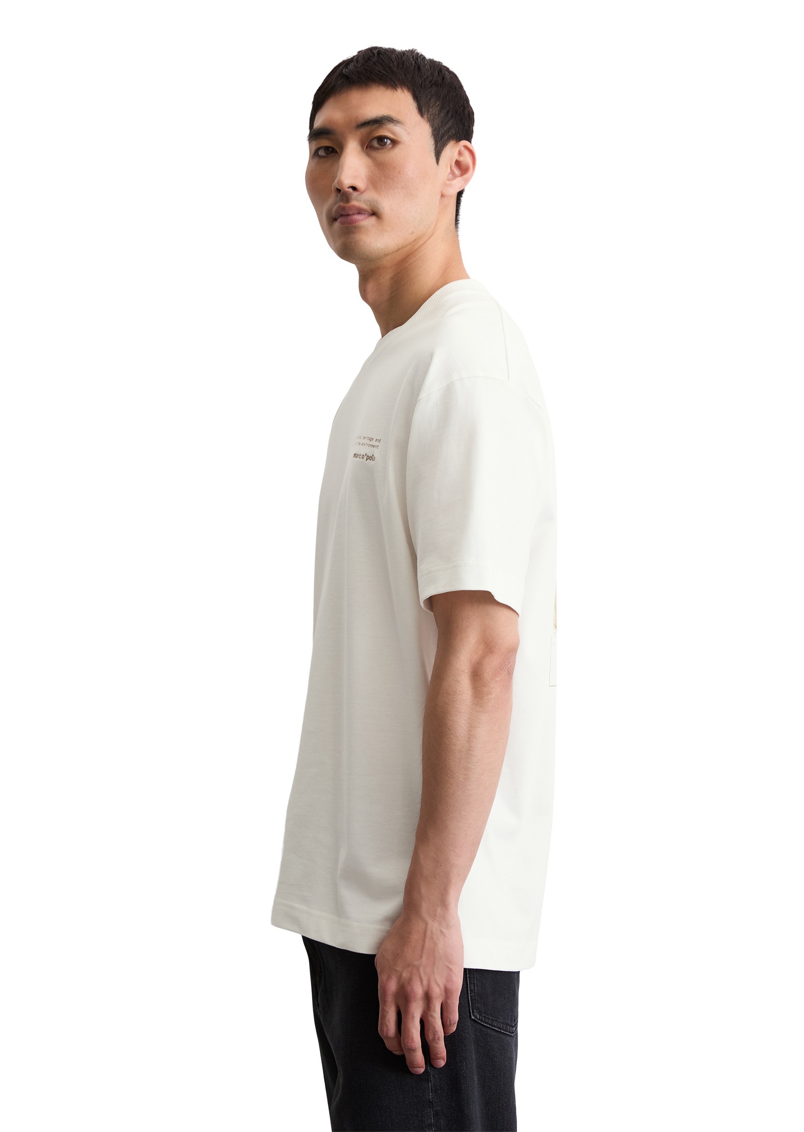 Marc O'Polo T-Shirt »mit großem Rückenprint«