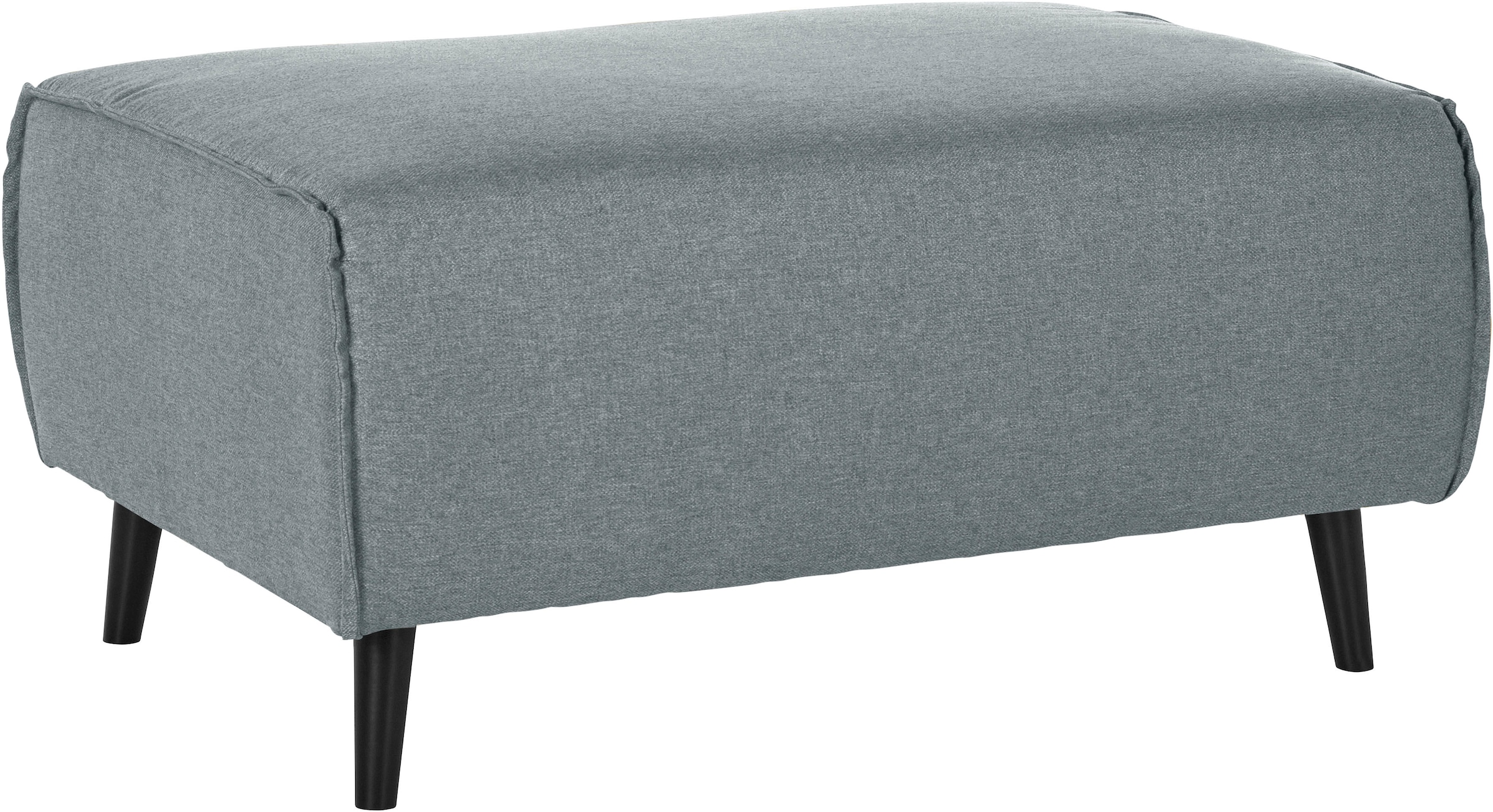 DOMO collection Hocker "Amora" mit Federkern, Fußhöhe passend für gängige Saugroboter