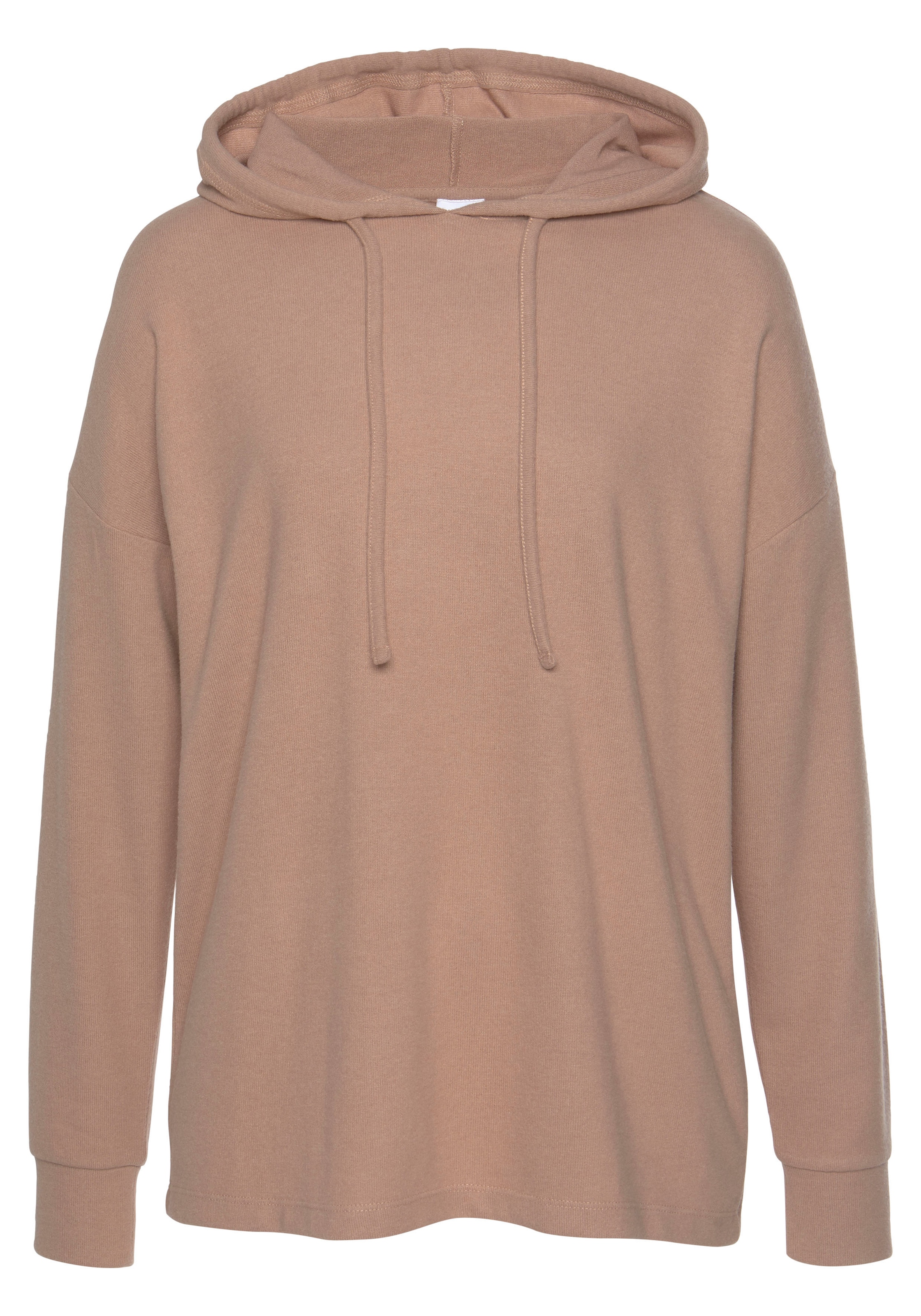 LASCANA Kapuzenpullover »-Loungepullover«, in lässiger Form, Loungewear