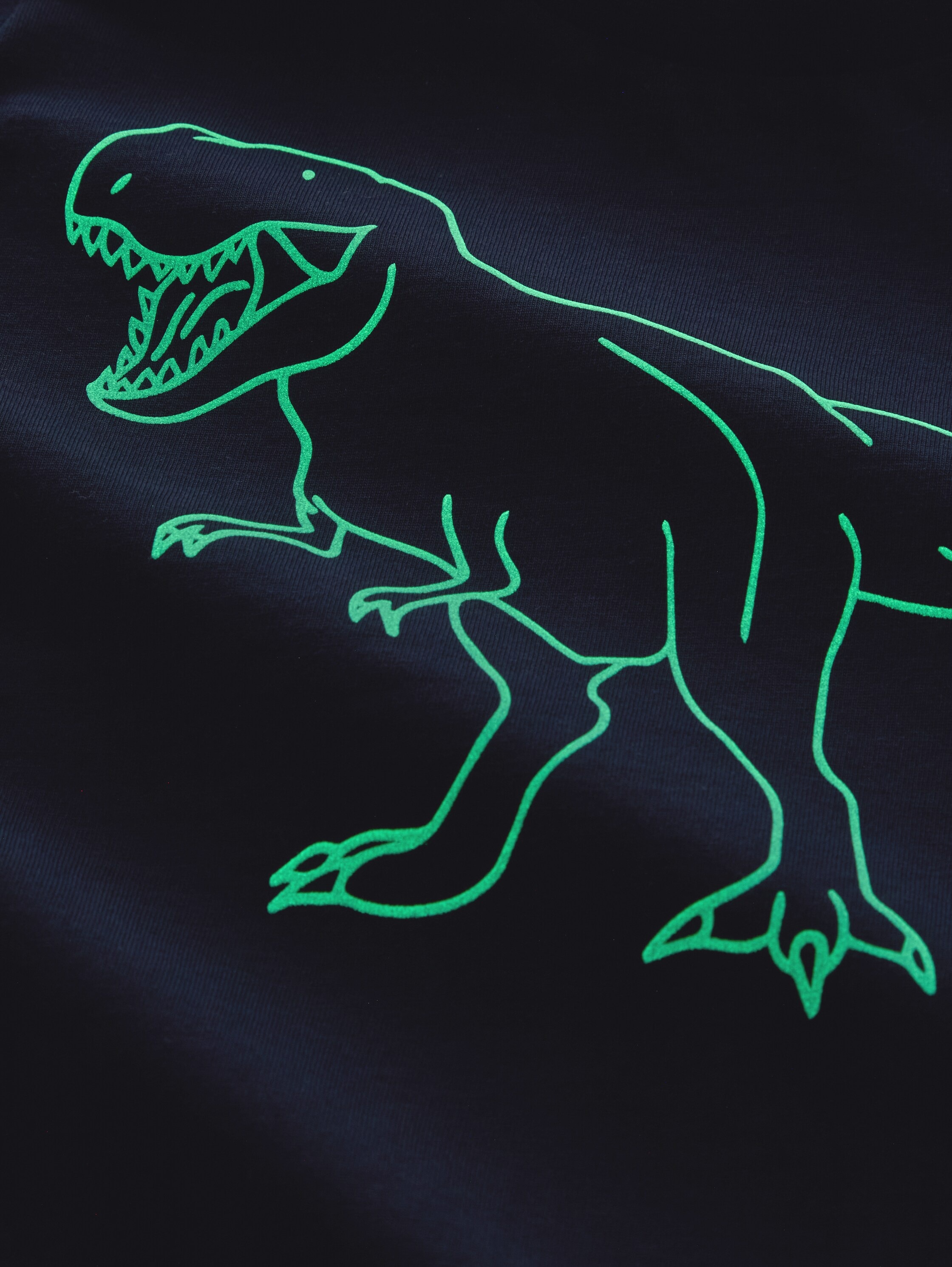 Thumbnail - TOM TAILOR T-Shirt mit in der Nacht leuchtendem Dino-Print