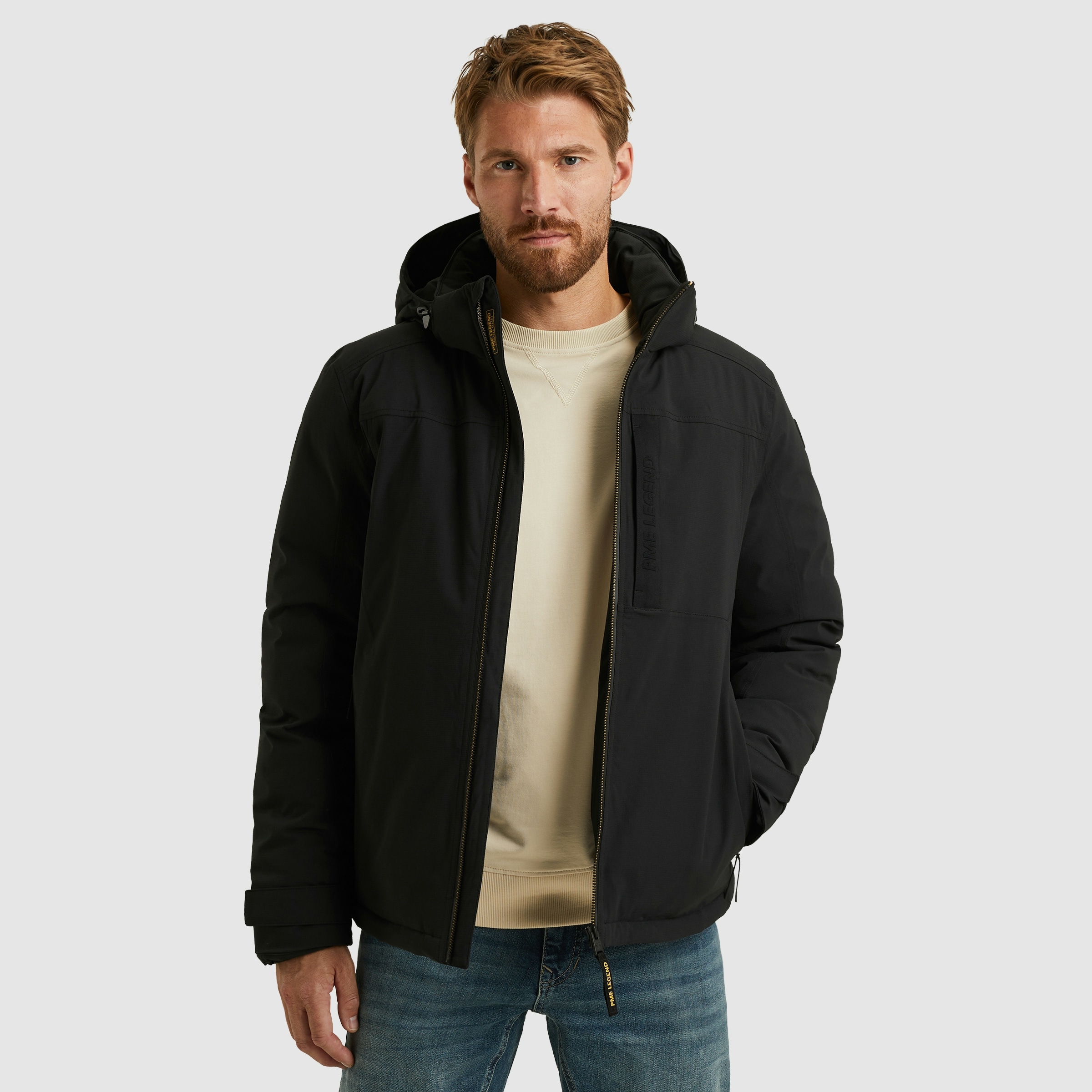 PME LEGEND Steppjacke »CREWCAT«, mit Kapuze, Wind- und wasserabweisend, wärmende Polyesterfüllung