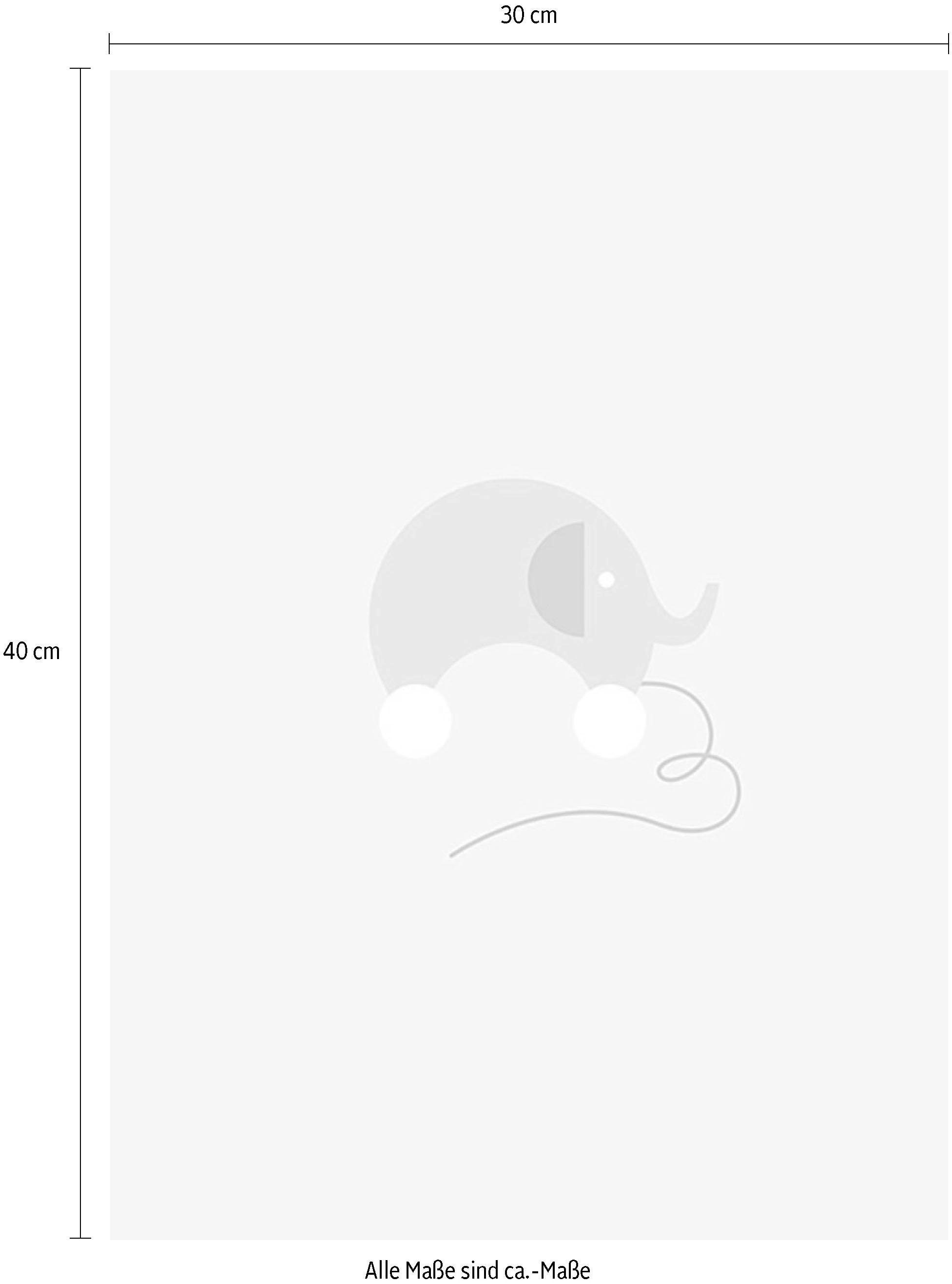 Komar Bild »Baby Happy« Figuren 1 Stk. tlg. Wandbild zur Dekoration - ohne Rahmen