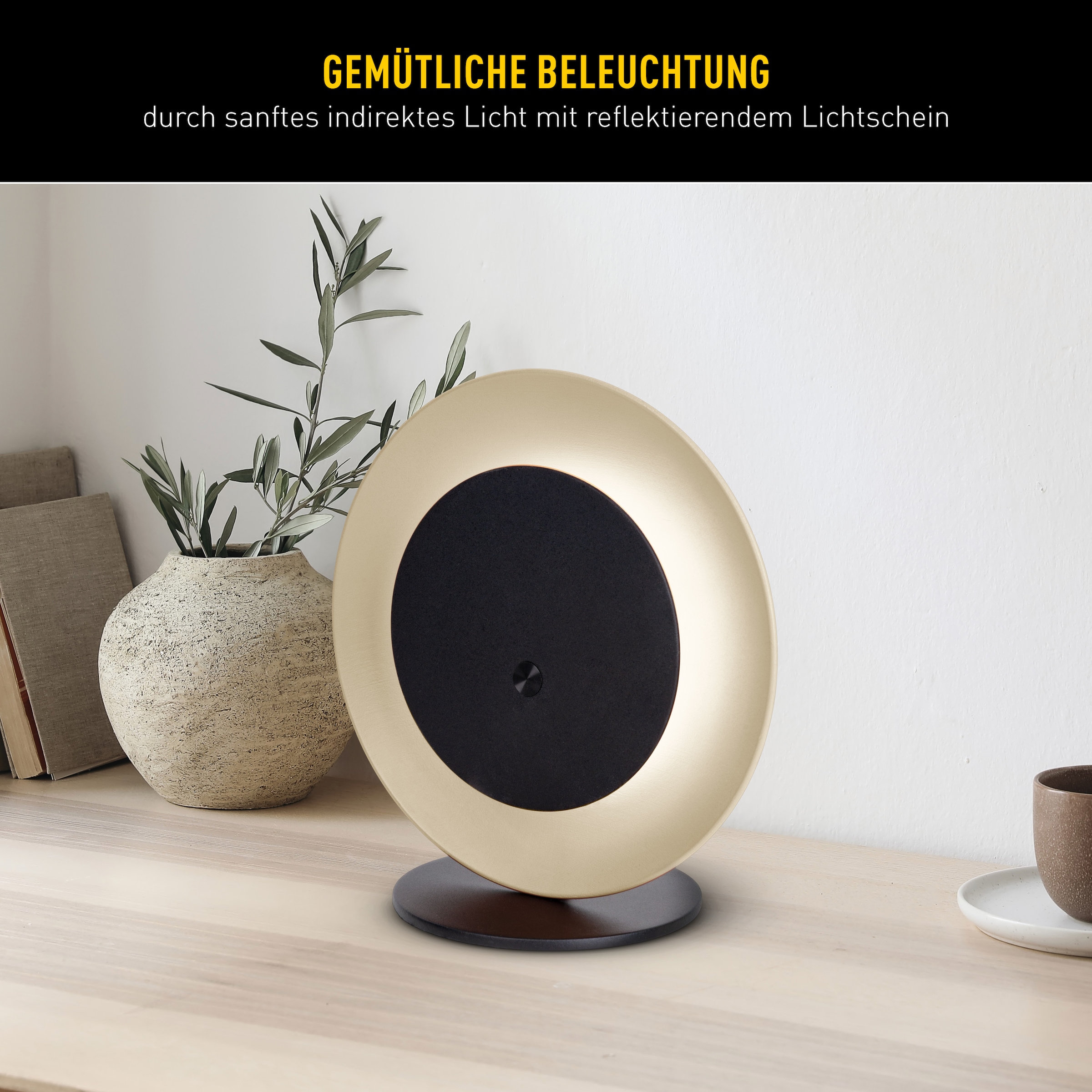 näve LED Solarleuchte »Solan« LED-Modul 1 Stk. Warmweiß 4in1 Akku-Solar-Tisch-Hängeleuchte, Touchschalter, USB, dimmbar