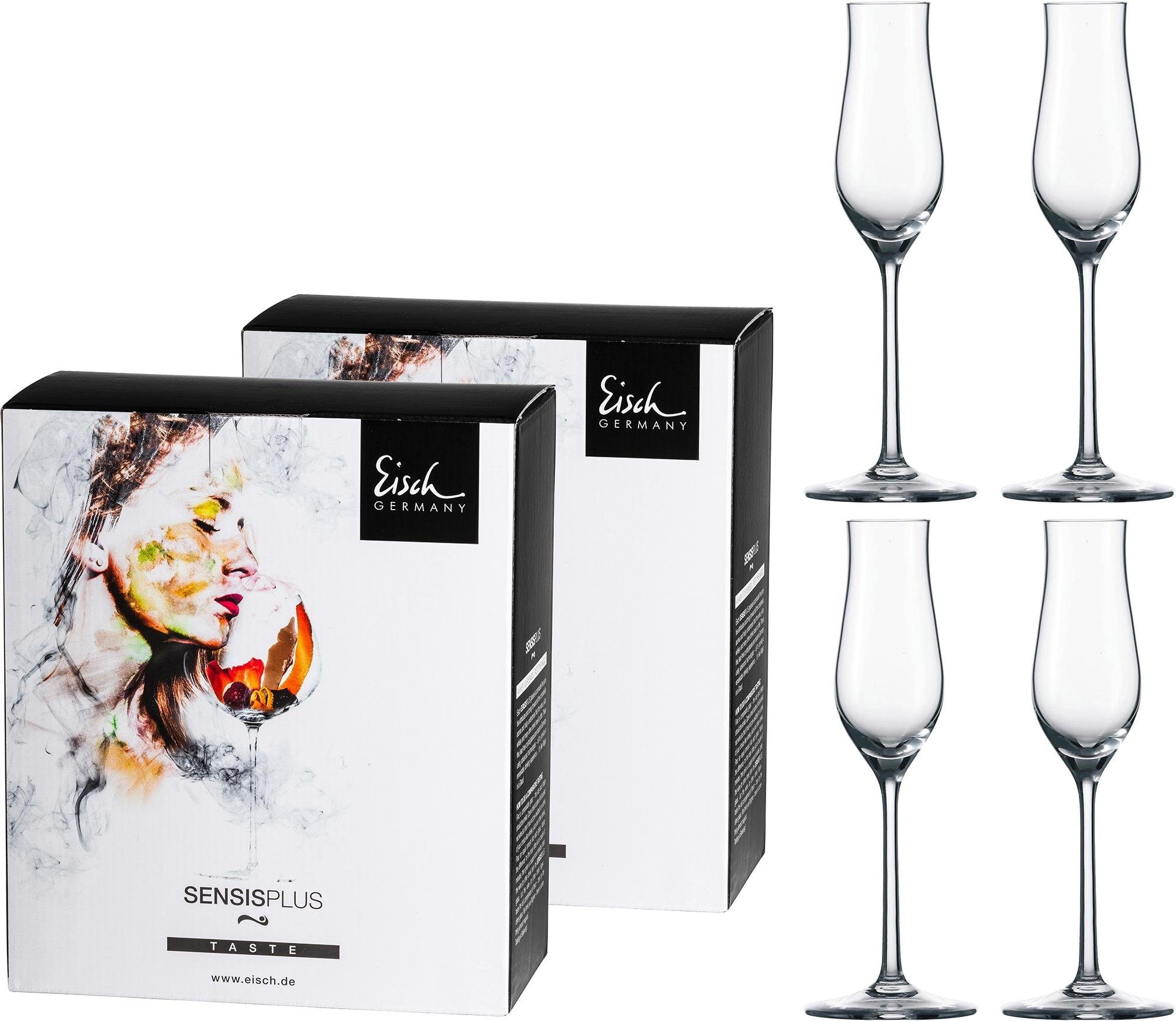 Eisch Grappaglas »Superior SensisPlus«, (Set, 4 tlg.), bleifrei, 109 ml, 4-teilig