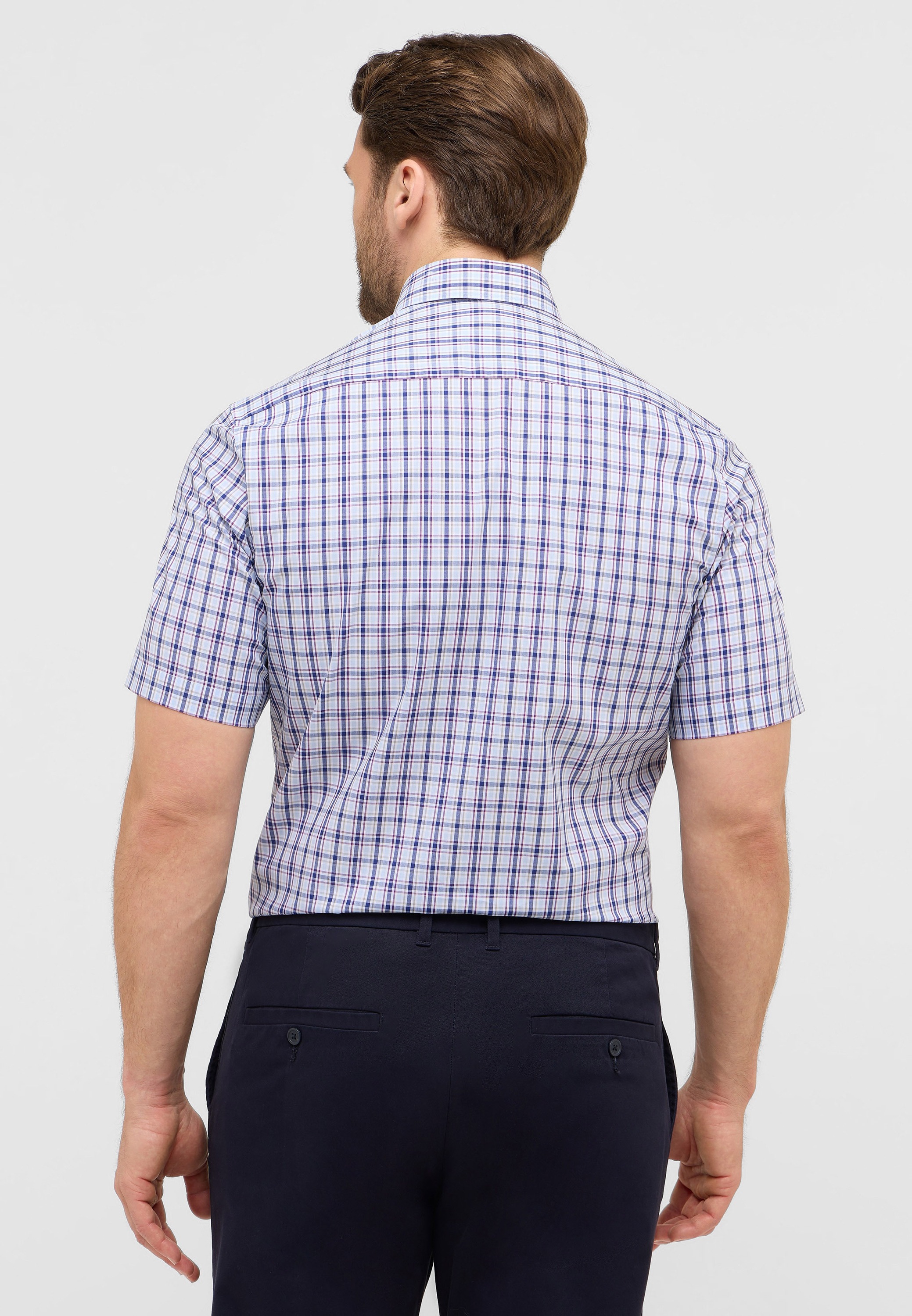 Eterna Kurzarmhemd "COMFORT FIT", NON IRON (bügelfrei) günstig online kaufen
