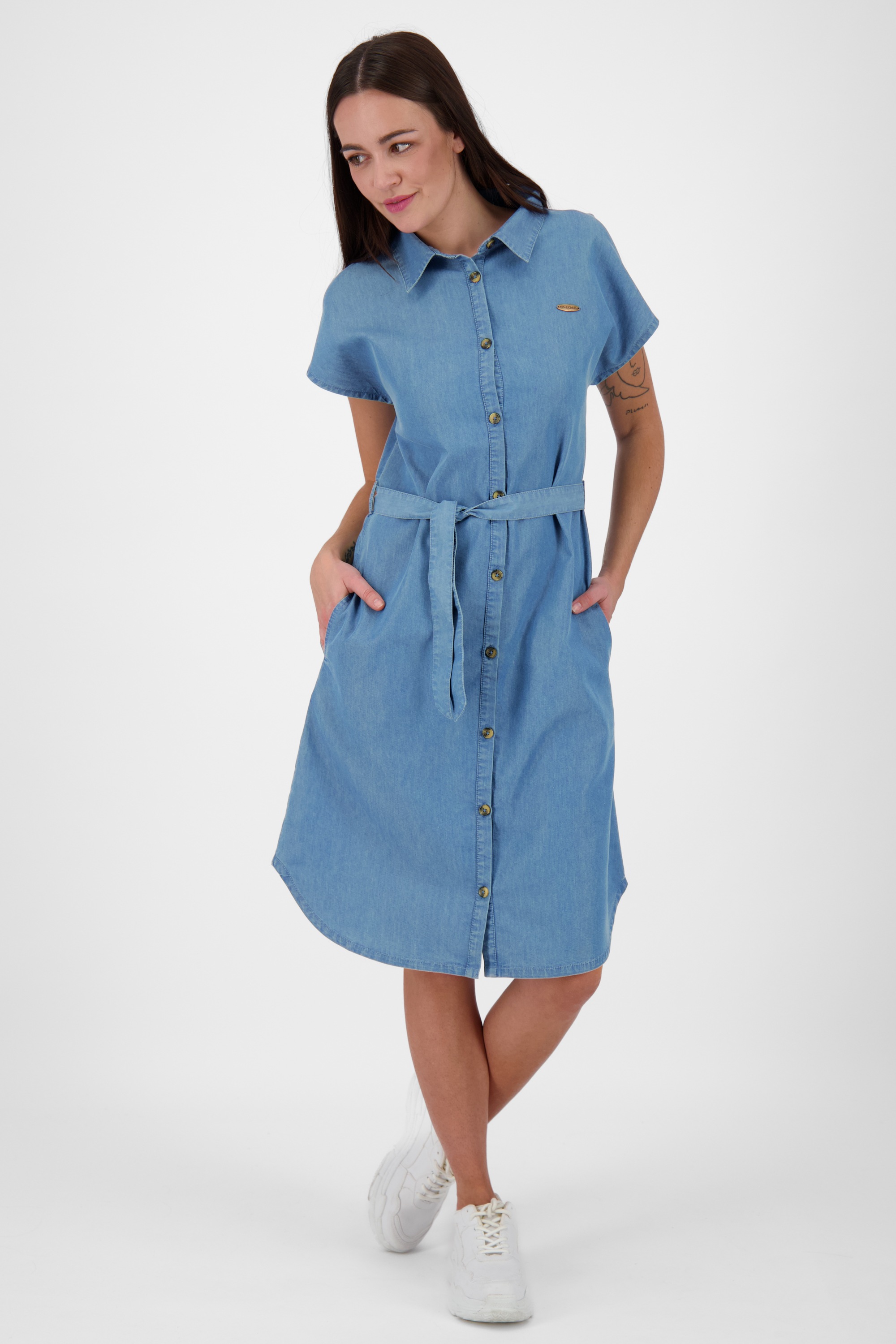 Alife & Kickin Sommerkleid "Damen MaeveAK DNM A" günstig online kaufen