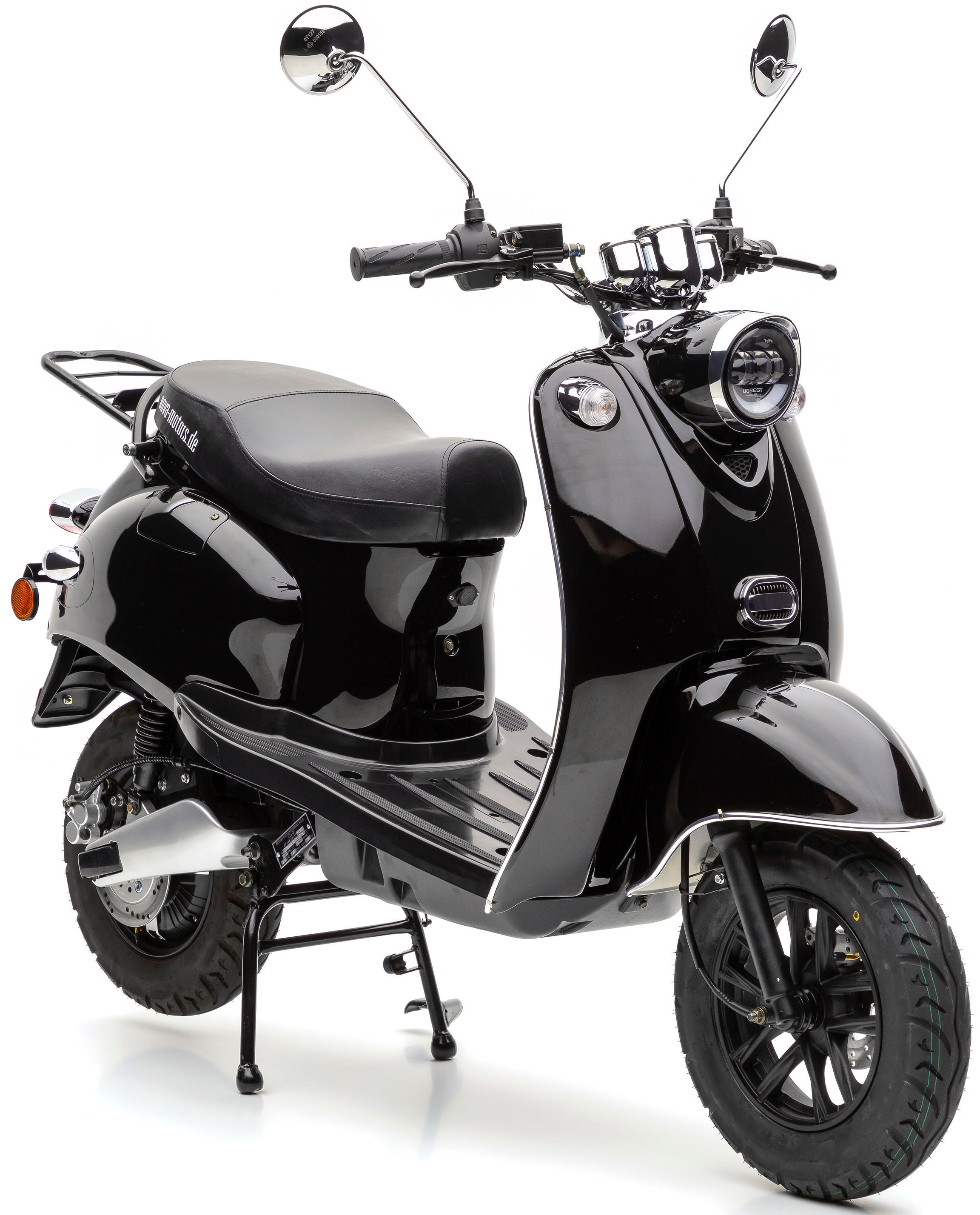 Nova Motors E-Motorroller »eRetro Star Li«, bis zu 40 km Reichweite, härteverstellbare Dual-Stoßdämpfer hinten