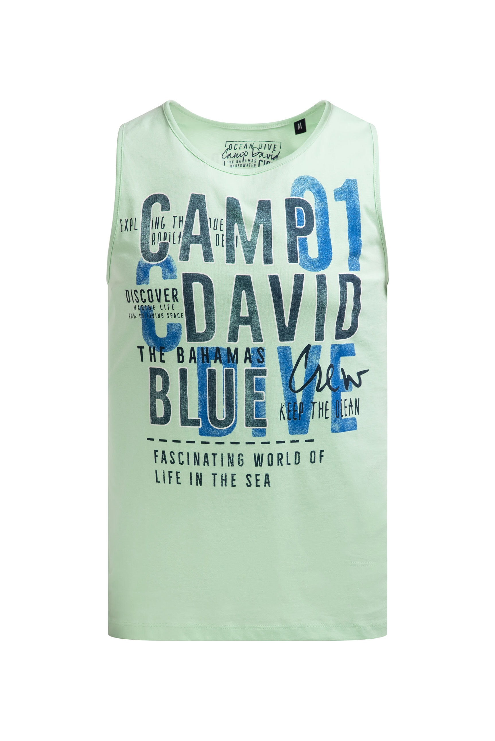 CAMP DAVID Tanktop aus Baumwolle