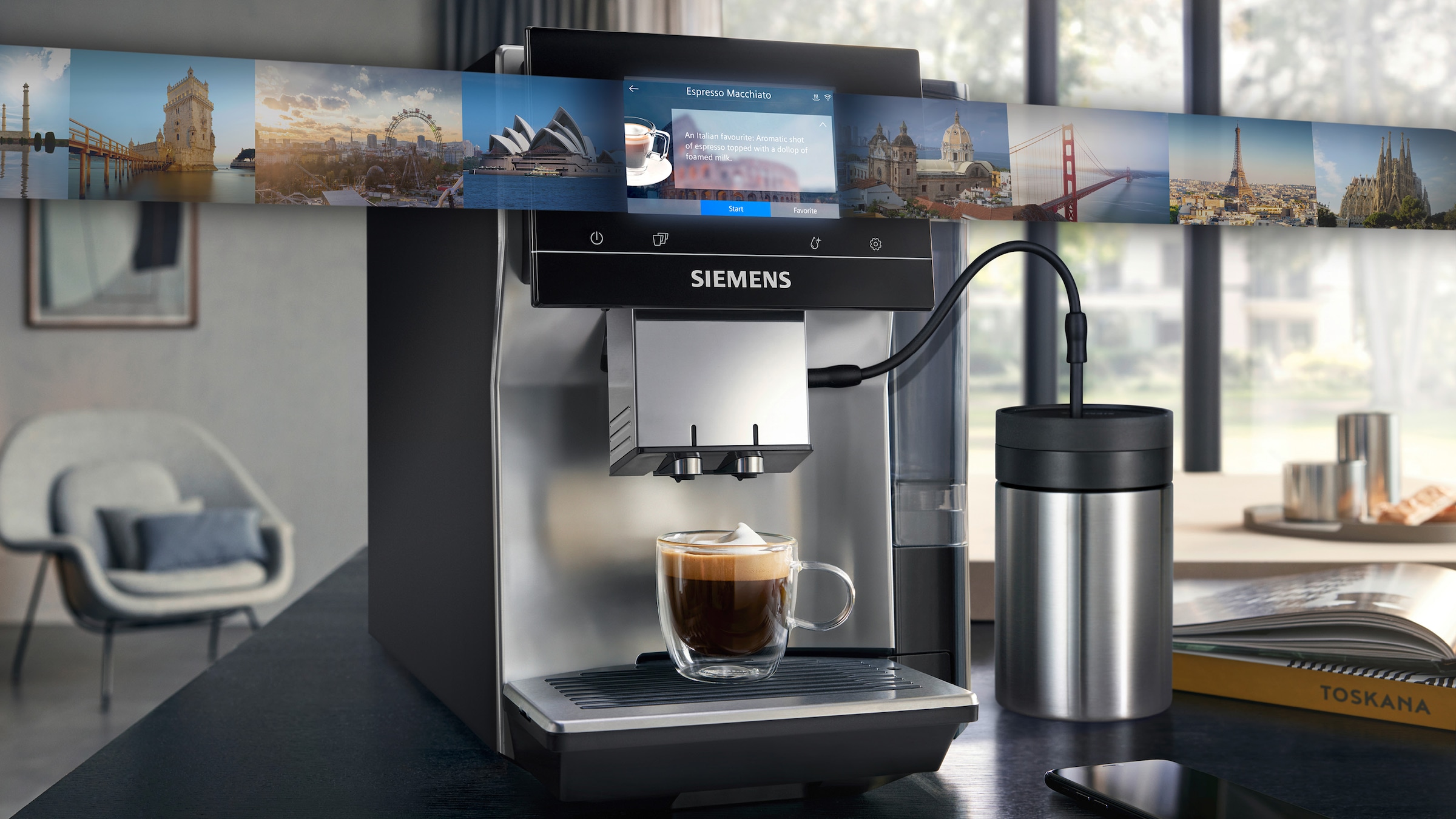 SIEMENS Kaffeevollautomat »TP715D01«