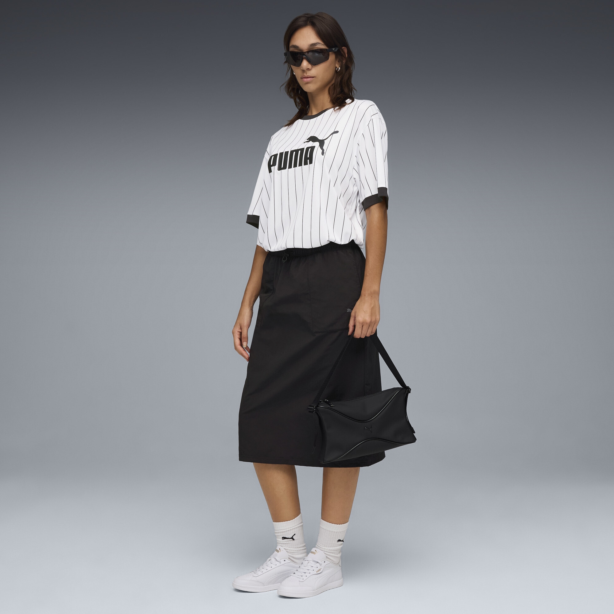 PUMA Jerseyrock »HER Comfort Gewebter High-Waist-Rock Damen«