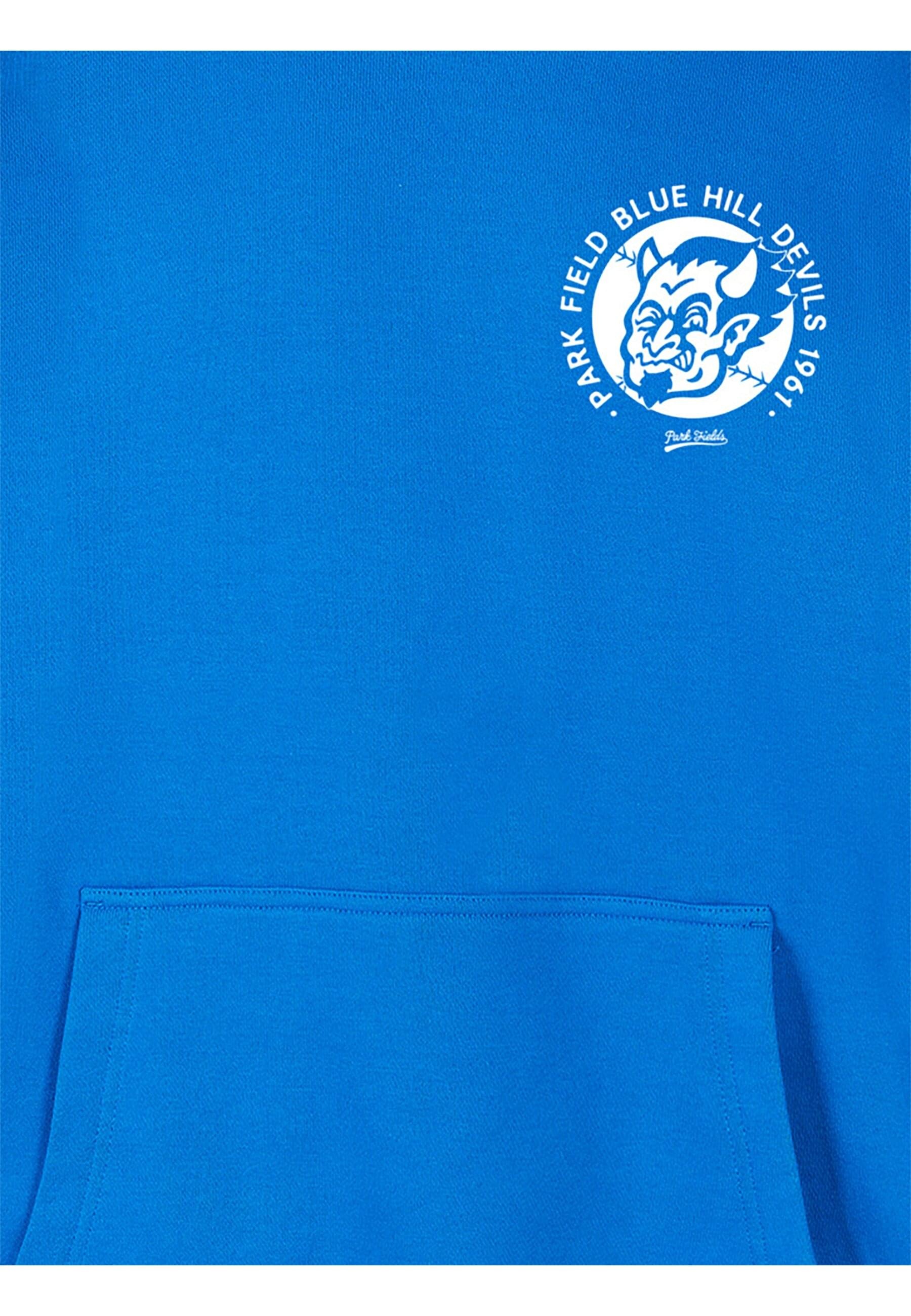 Merchcode Kapuzensweatshirt »Merchcode Herren Park Fields - Blue Devils Ultra Heavy Hoody«, (1 tlg.)
