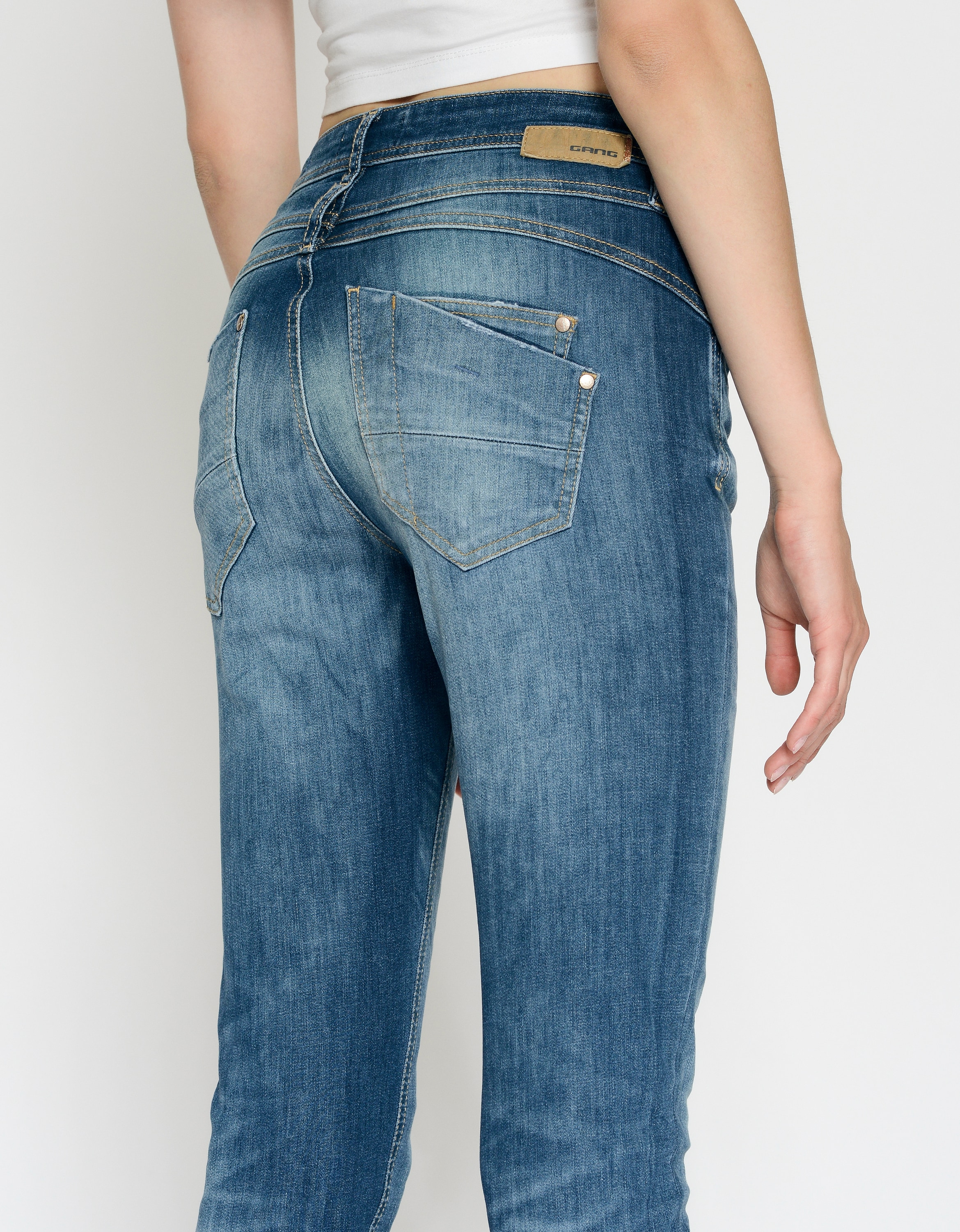 GANG Relax-fit-Jeans »GANG Jeans Relaxed Fit 94AMELIE CROPPED«