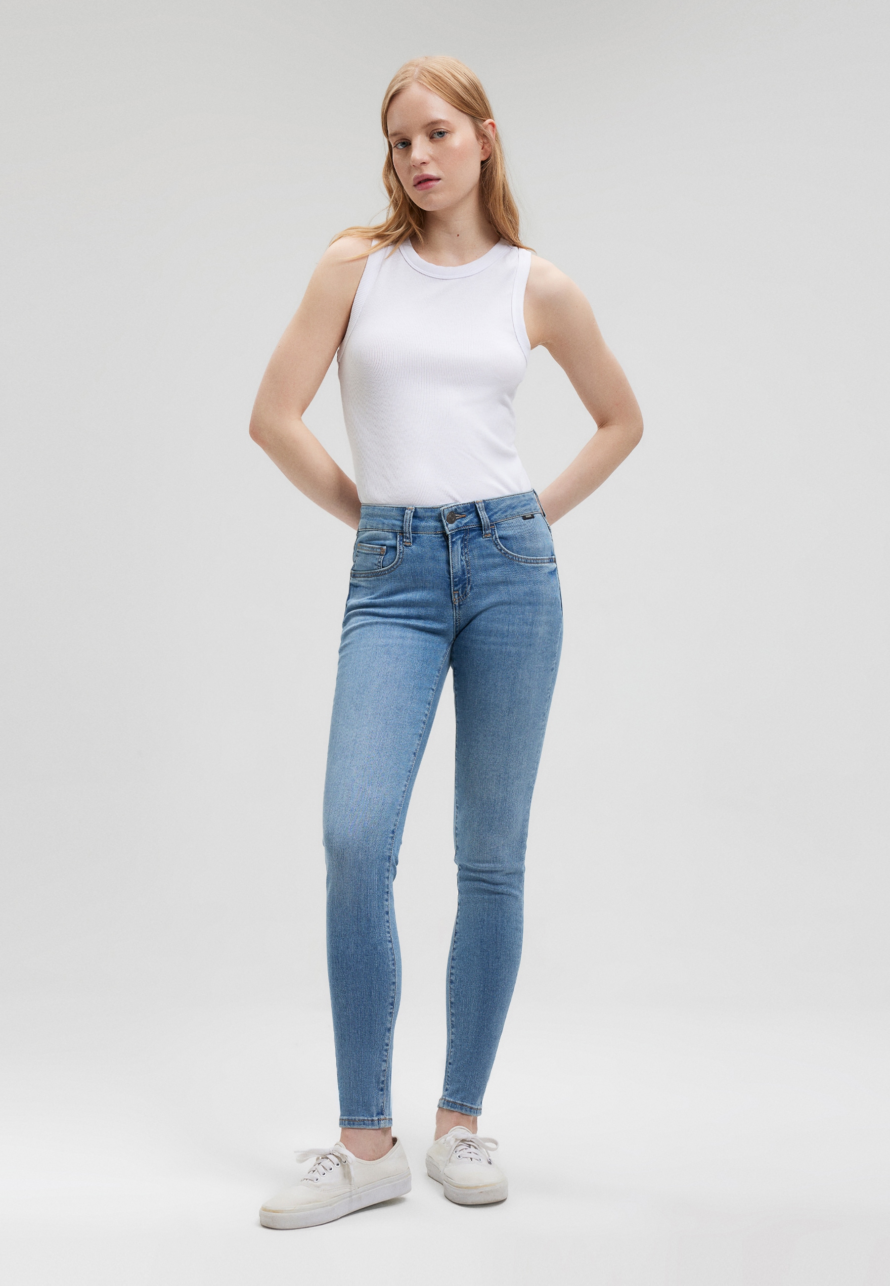 Mavi Röhrenjeans "ADRIANA", skinny Fit