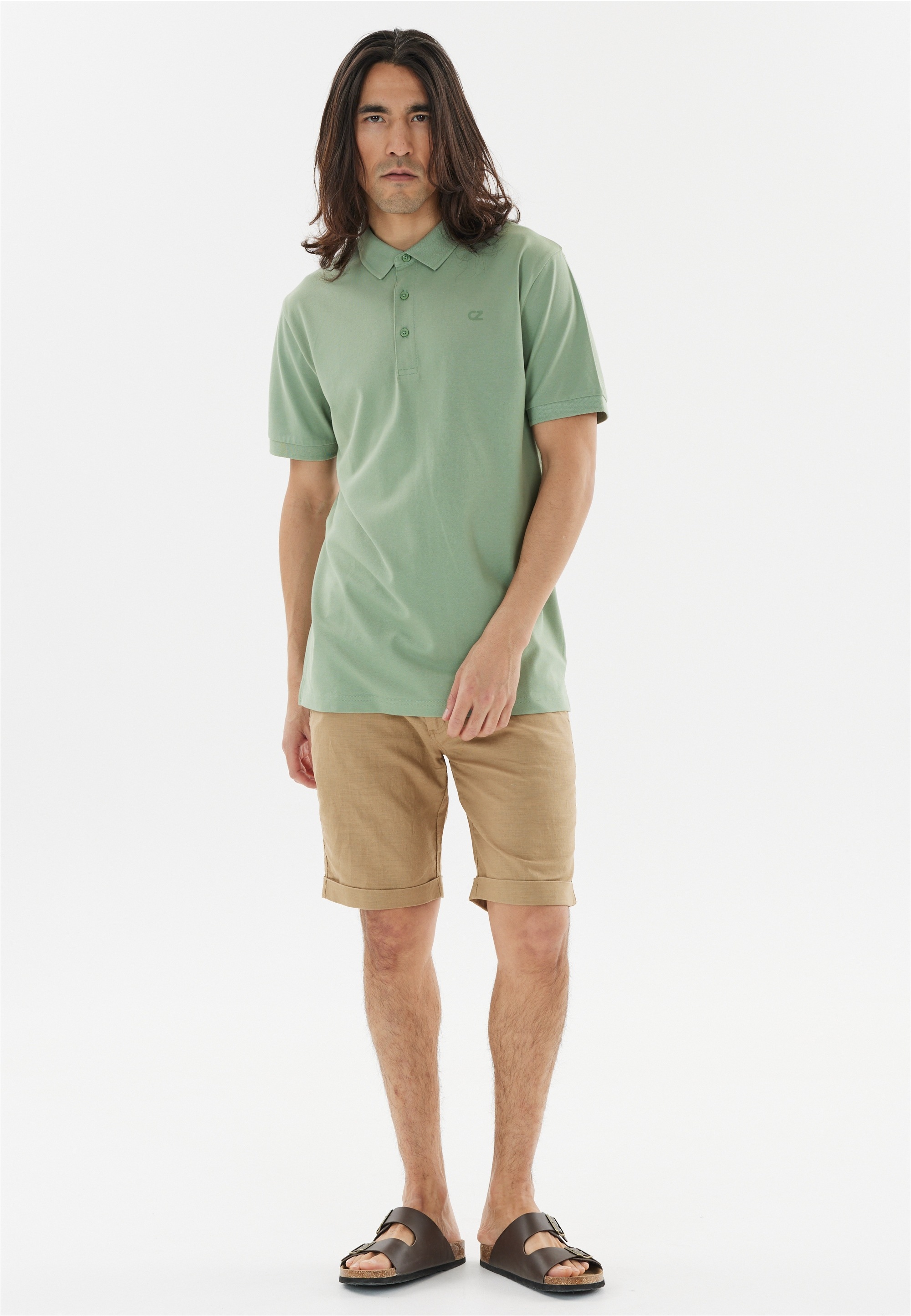 CRUZ Langarm-Poloshirt "Harrold M", im klassischen und vielseitigen Look günstig online kaufen