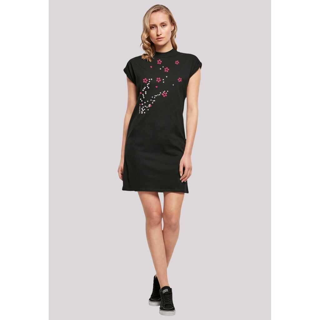 F4NT4STIC Shirtkleid »Blumen Ranke«