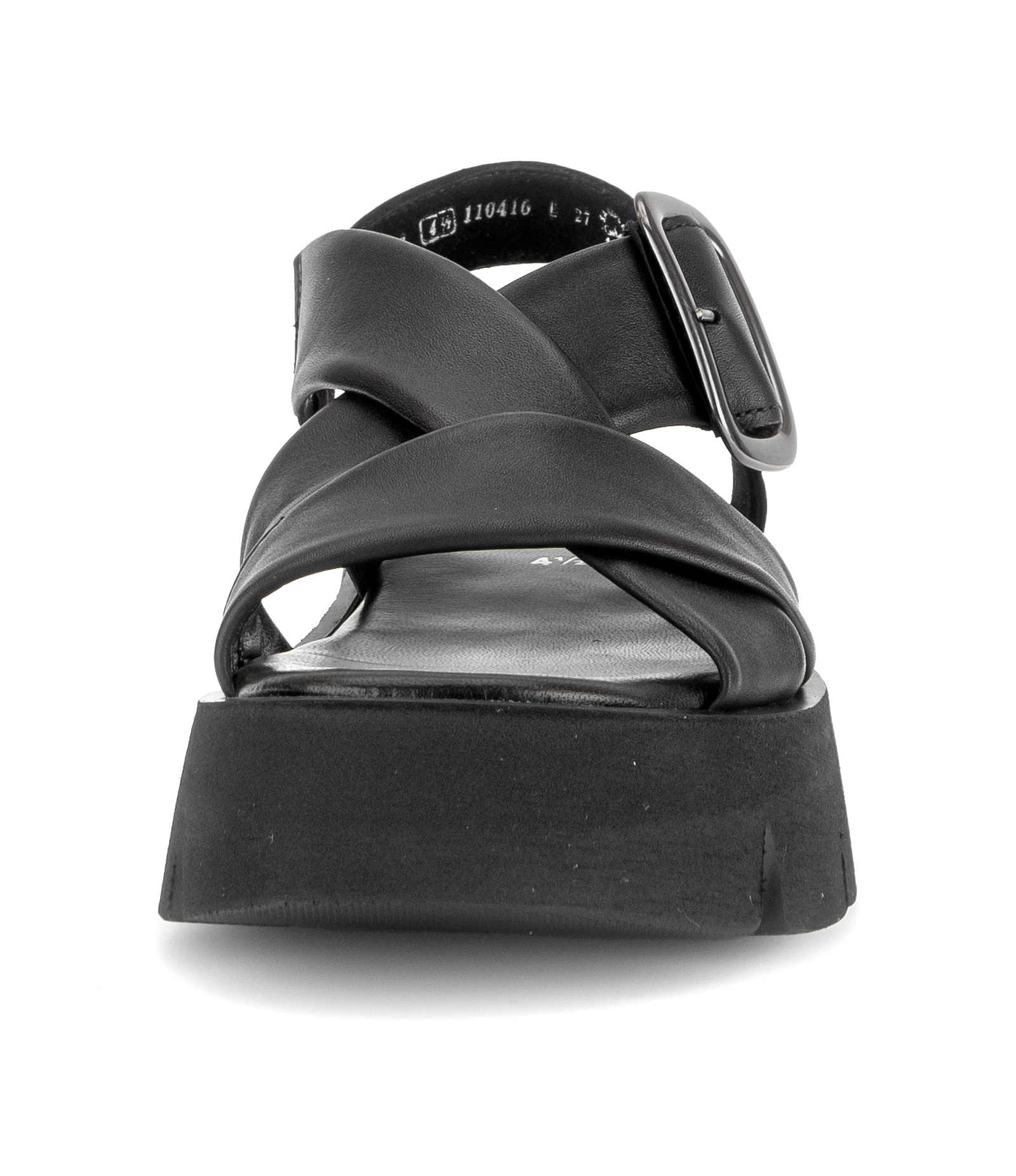 Gabor Keilsandalette  , Plateau, Sommerschuh, Riemchensandale mit Kreuzbandage