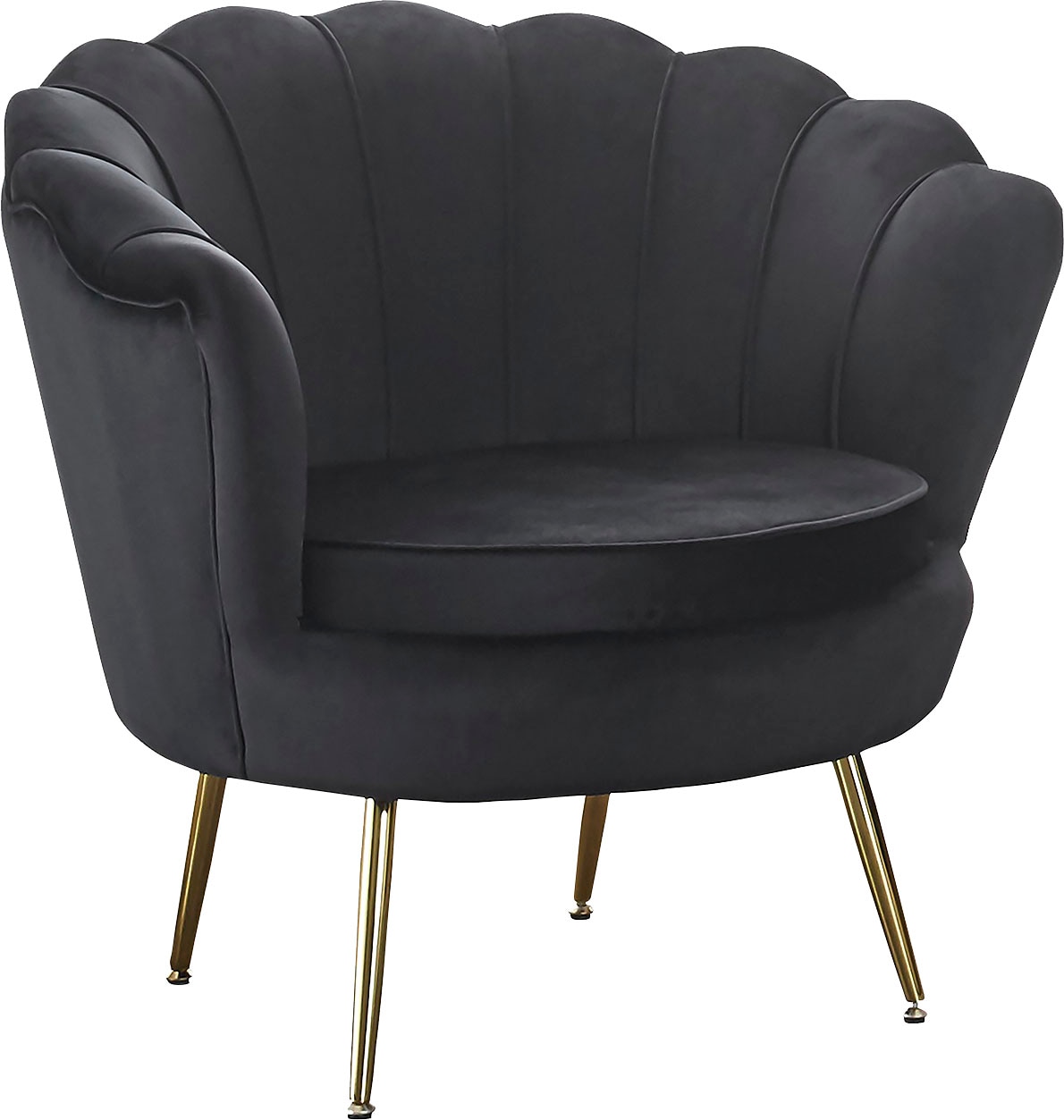 SalesFever Loungesessel "Clam - Design Cocktailsessel" Prachtvoll extravaga günstig online kaufen