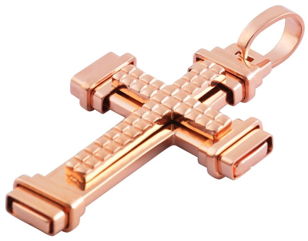 Adelia´s Kettenanhänger »eleganter Kreuz Anhänger aus Edelstahl«