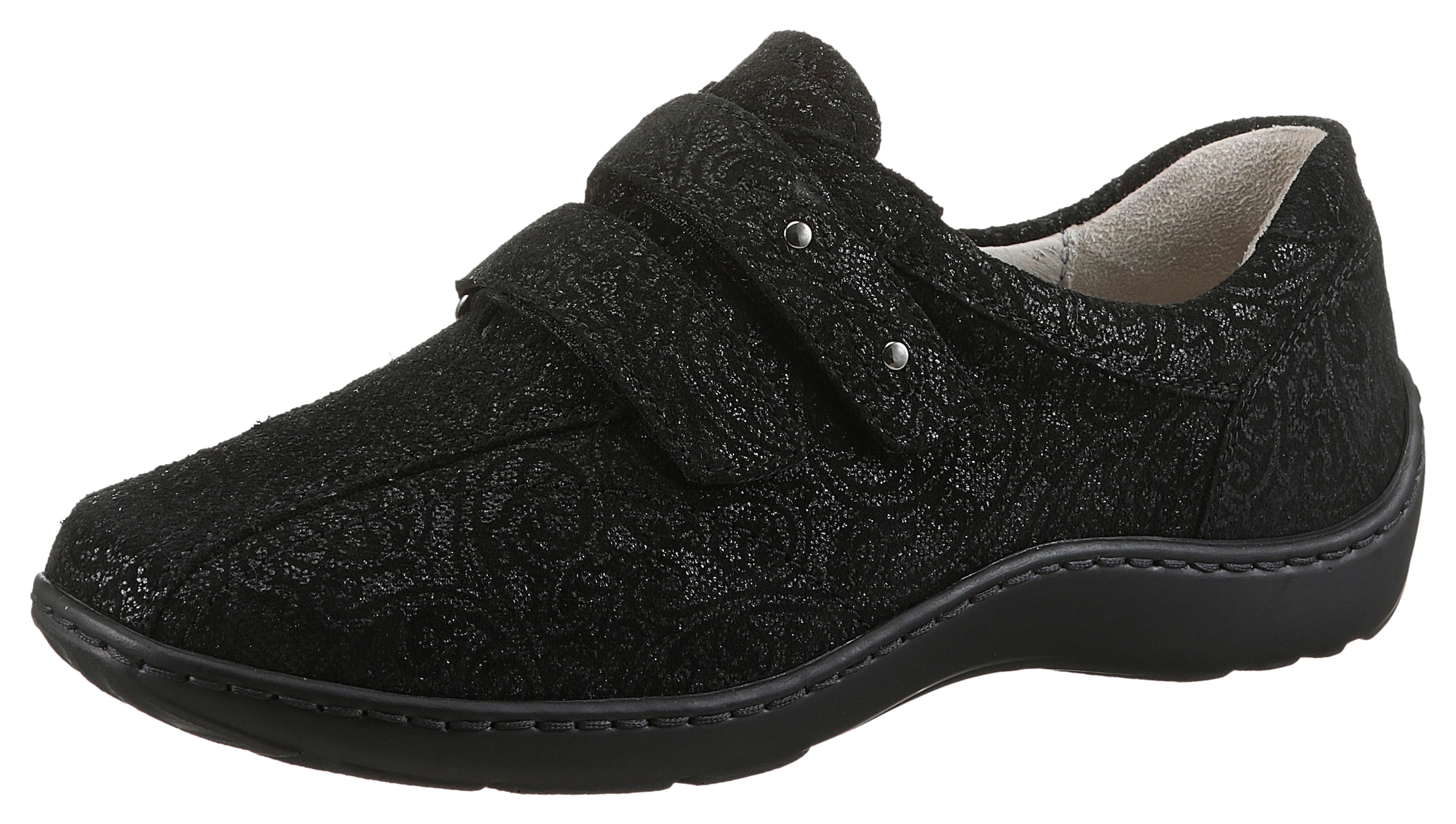 Waldläufer Klettschuh "HENNI" Halbschuh, Bequemschuh in Komfortweite H (= sehr weit)