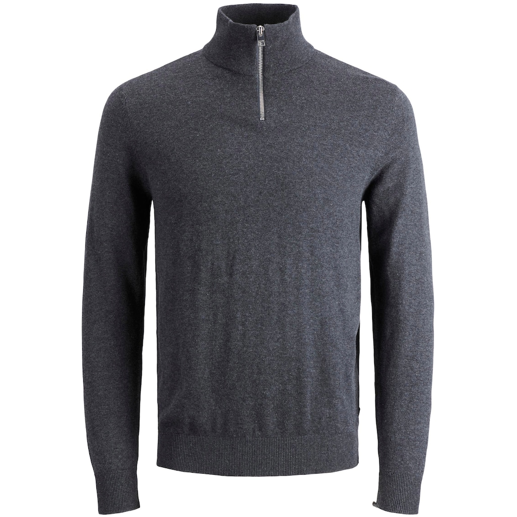 Jack & Jones Rundhalspullover »EMIL KNIT HALF ZIP«