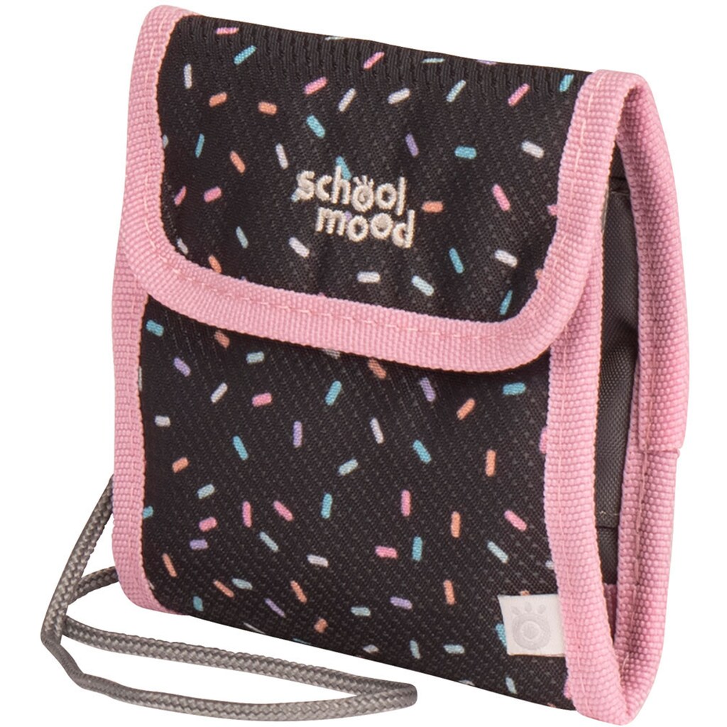 Marken School-Mood SCHOOL-MOOD® Schulrucksack »Loop Air+, Ida«, retroreflektierende Flächen, aus recyceltem Material rosa-blau