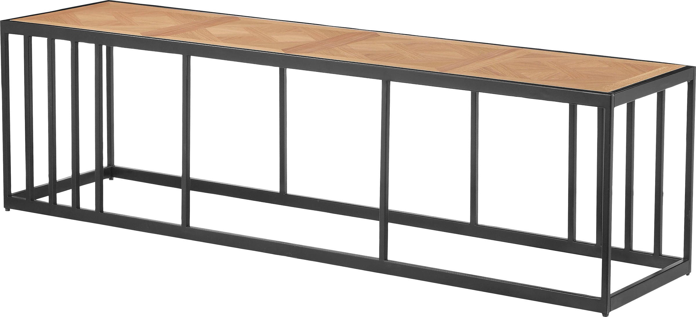 Home affaire Lowboard »Winding, TOPSELLER!«, aus MDF und Furnier, Füße aus Metall, Breite 160 cm