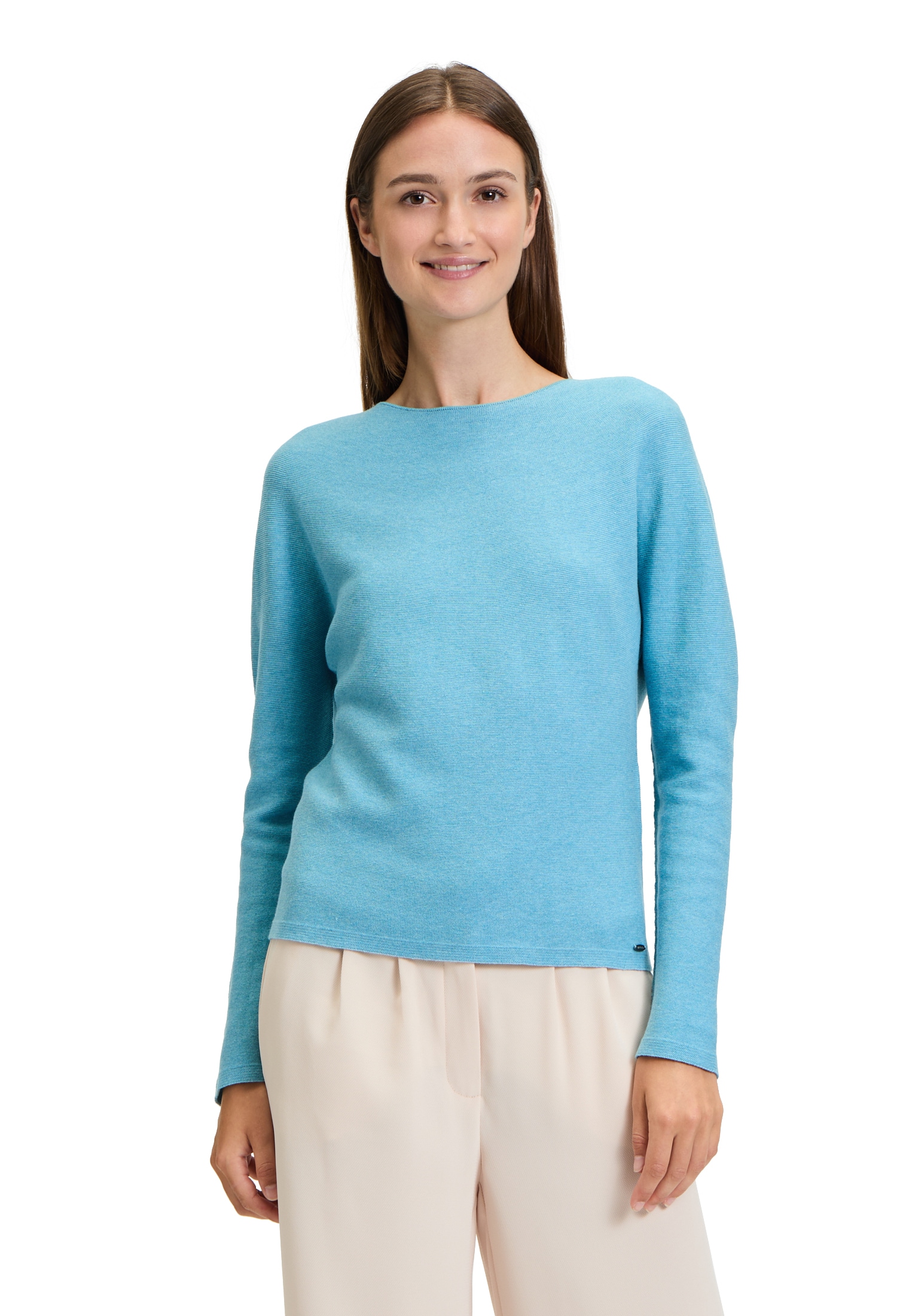 Betty&Co Strickpullover "Damen Strickpullover mit Strickdetails", 1 Stk. St günstig online kaufen