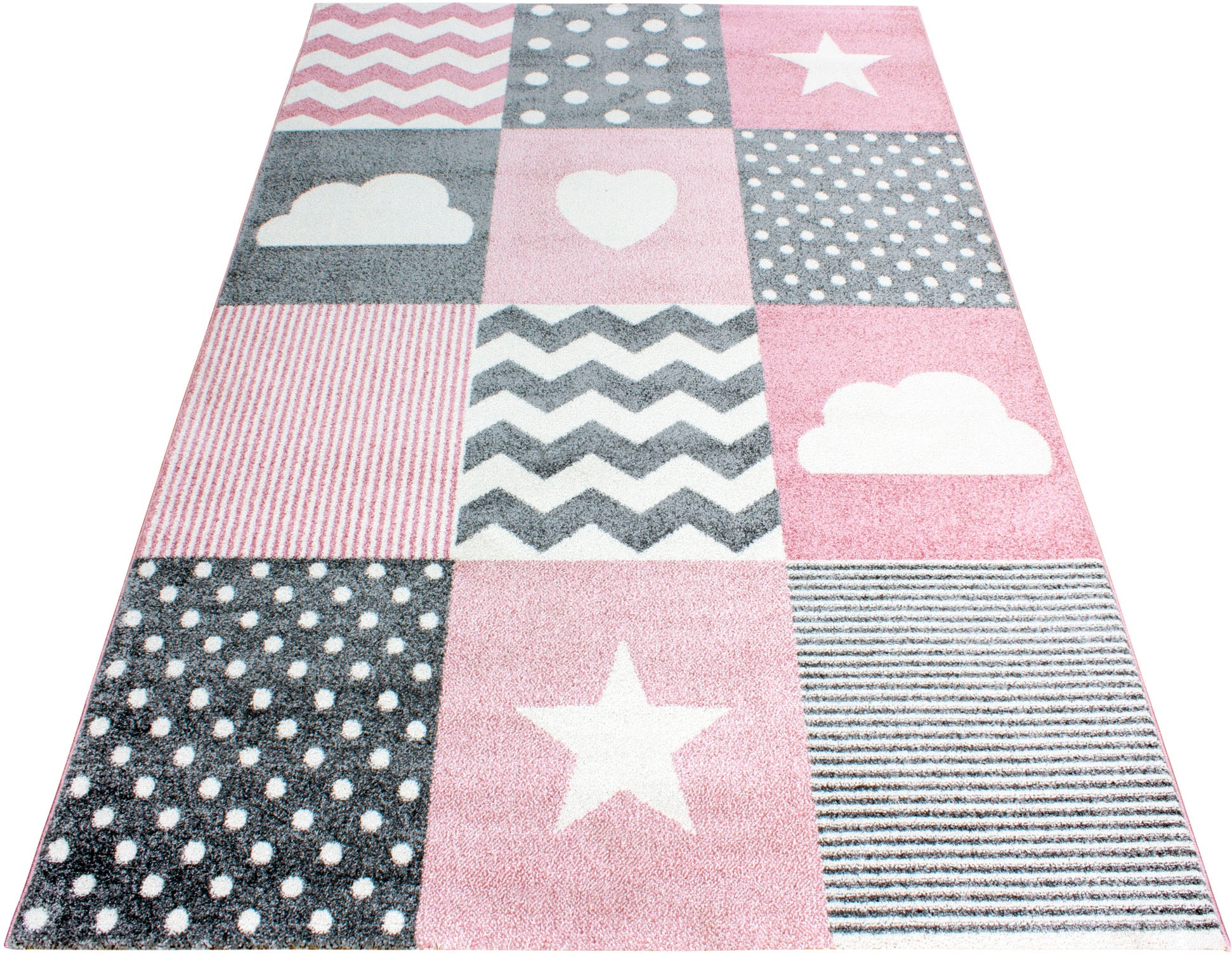 Ayyildiz Teppiche Kinderteppich "Kids 620" rechteckig 12 mm Höhe auch in ru günstig online kaufen