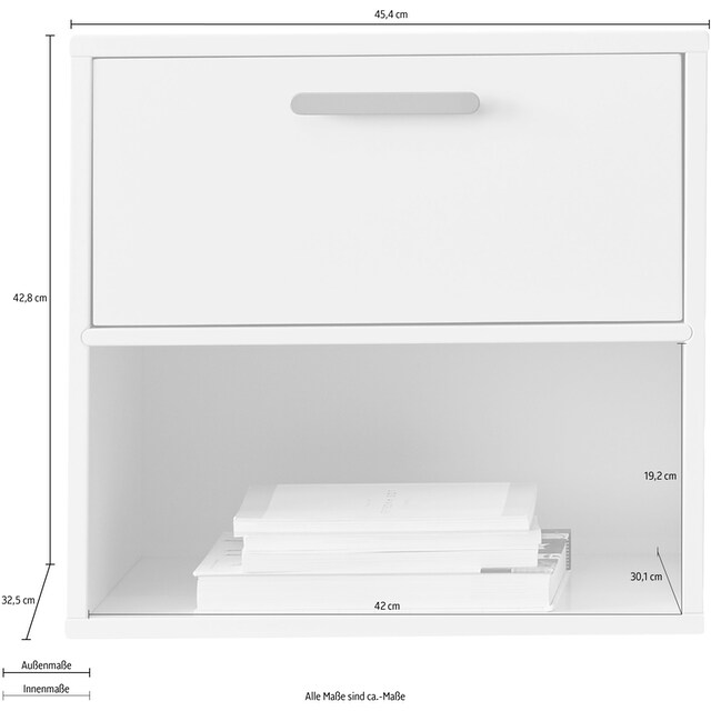 Hammel Furniture Regal »Keep by Hammel«, mit 2 Schubladen, Breite 45,4 cm,  flexible Möbelserie kaufen | BAUR