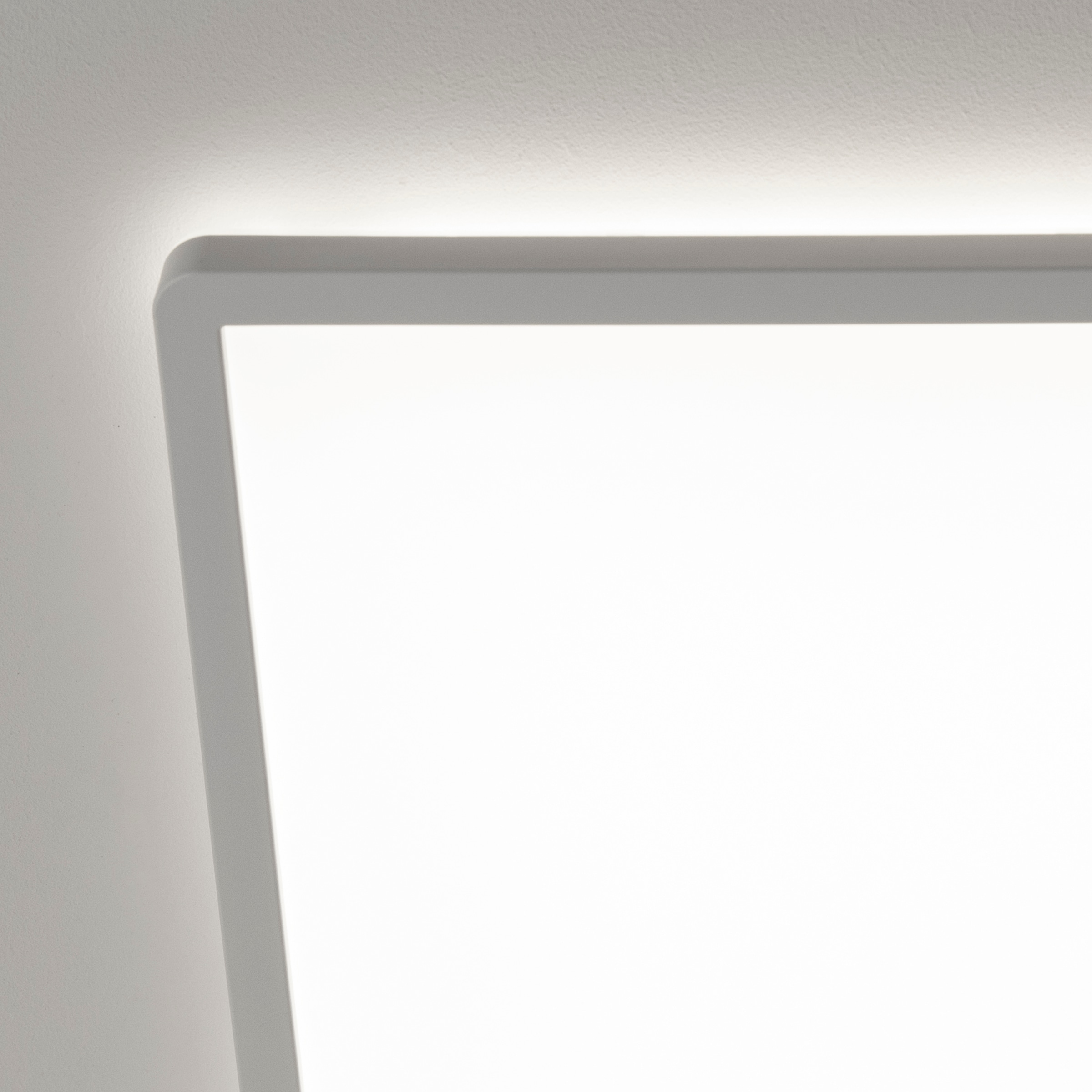 BreLight LED Deckenleuchte »Tanida« LED-Modul 1 Stk. Neutralweiß 42 x 42 cm, RGB, LED, 3000 lm, 4000 K, dimmbar, Fernbedinung, weiß