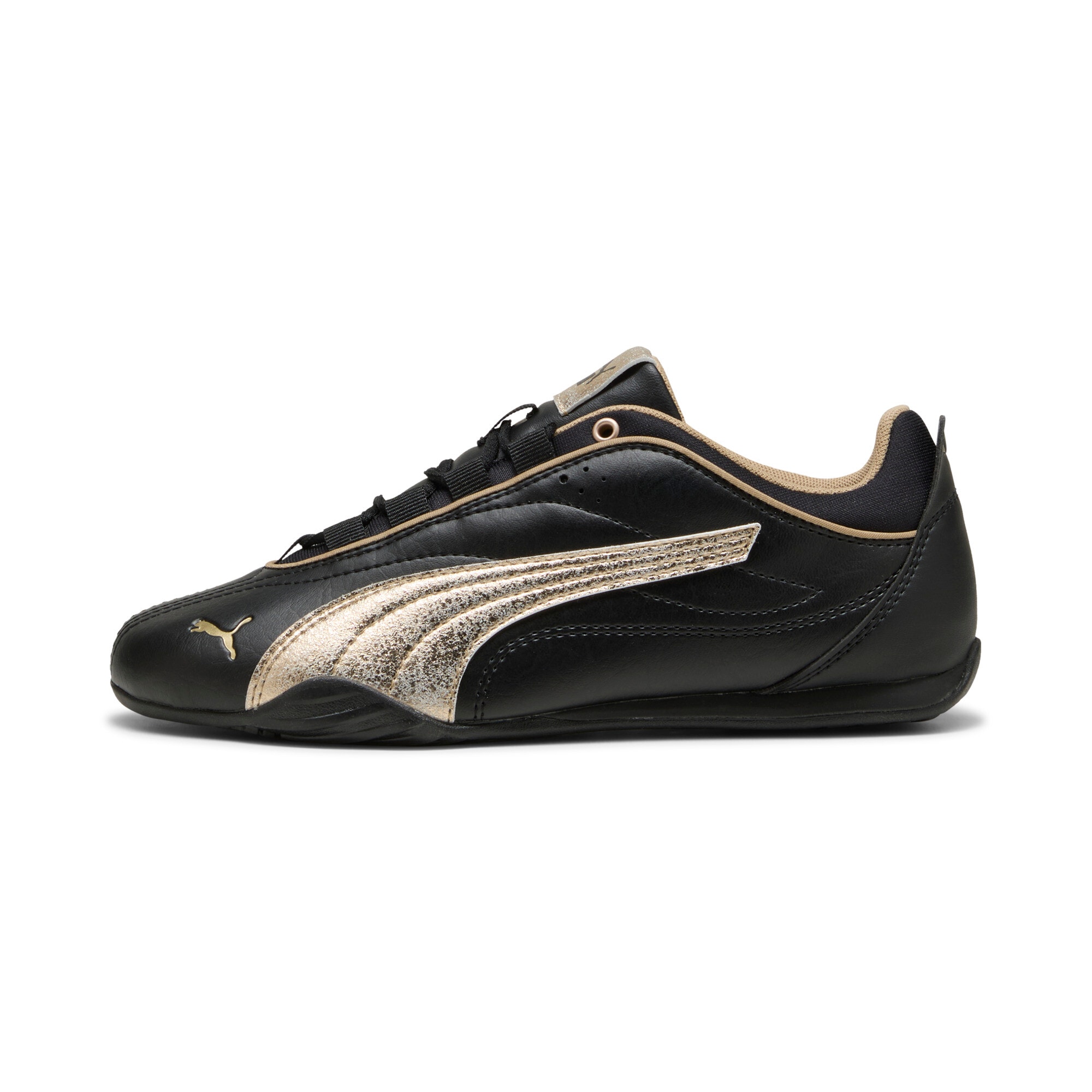 PUMA Sneaker »CATCH SOLEIL METALLIC WHISPER«  für sportlichen Look, mit Gummi-Laufsohle, mit Schnürung