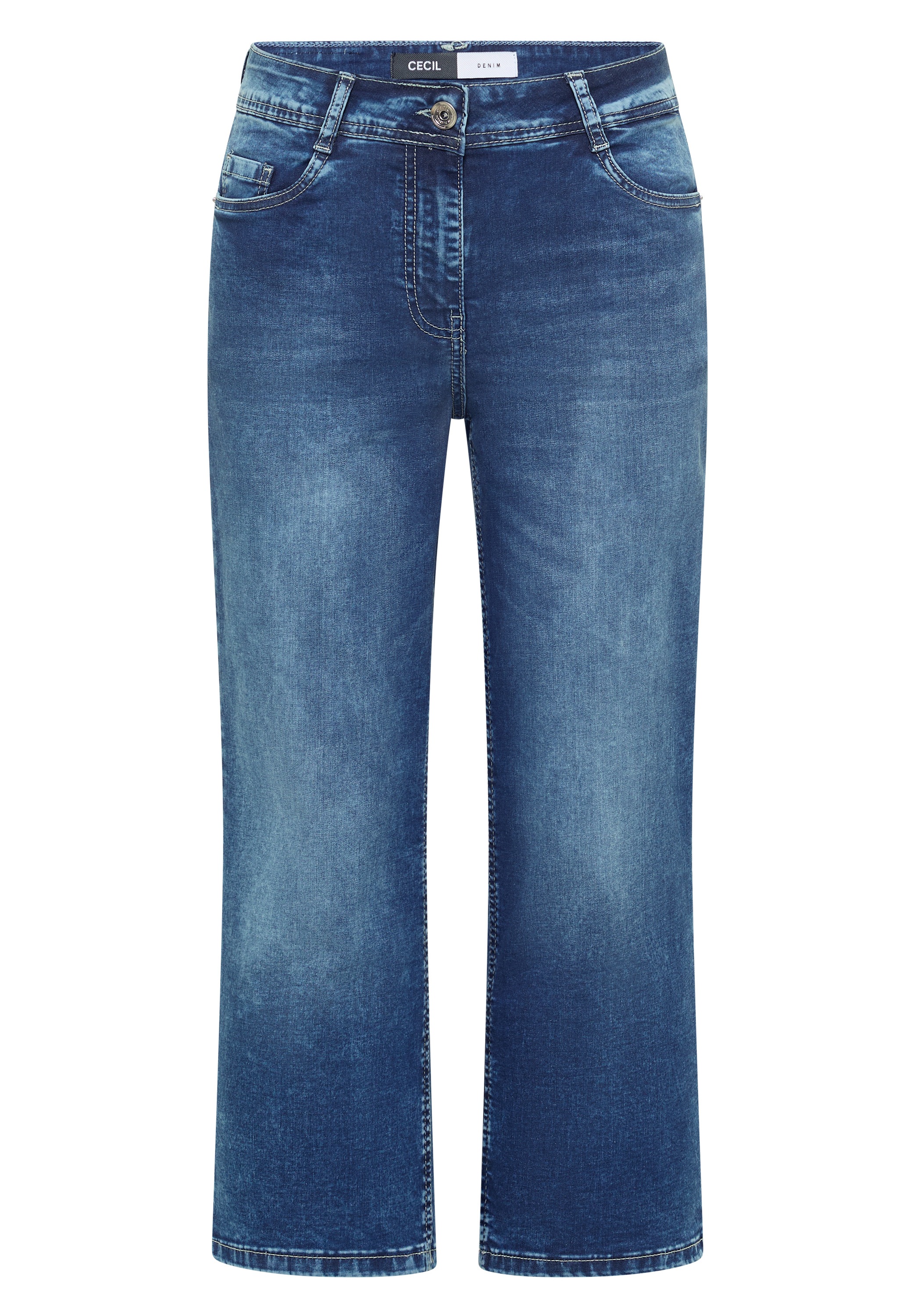 Cecil Loose-fit-Jeans High Waist