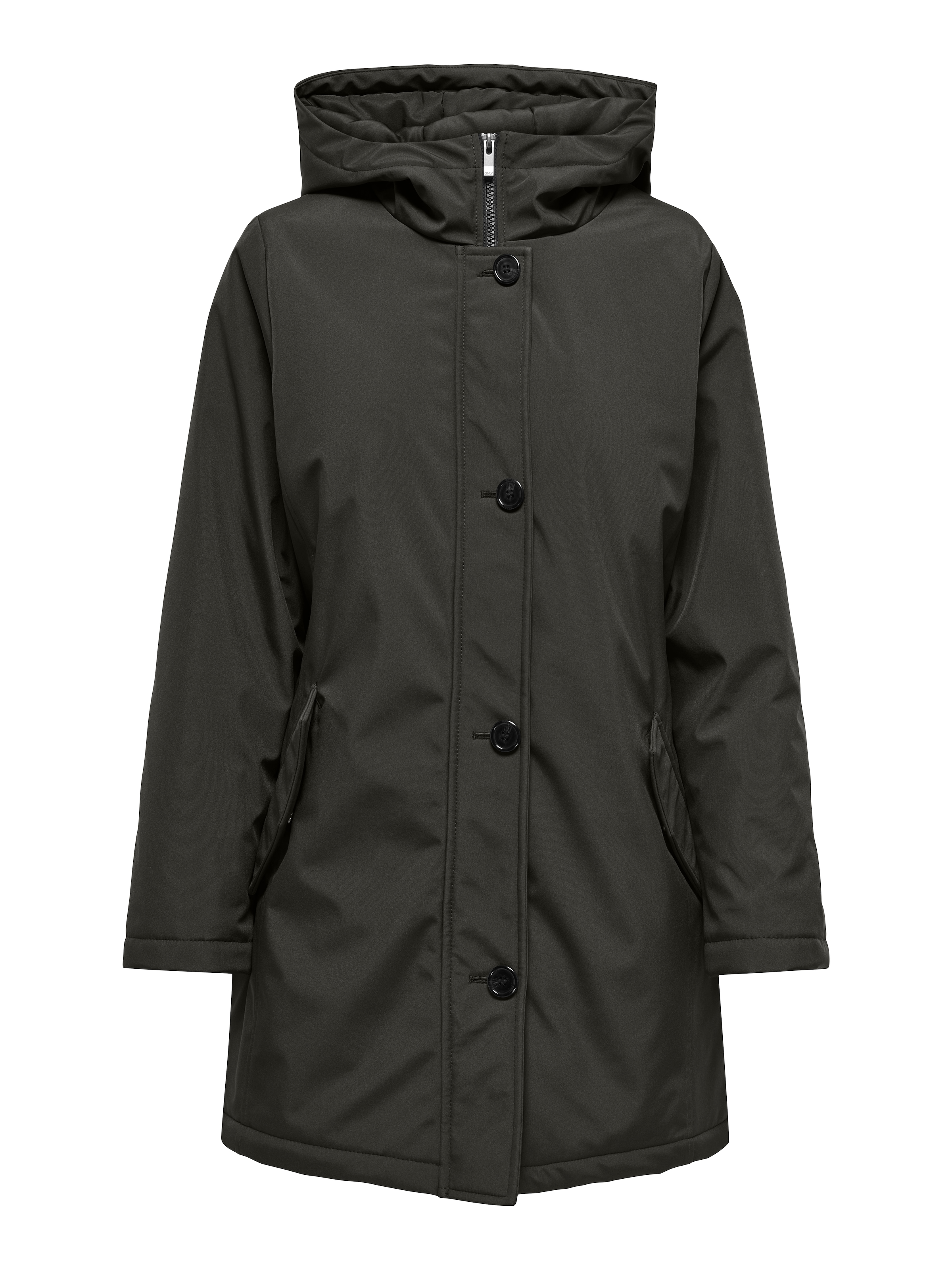 ONLY Parka »ONLOLIVIA LIFE PARKA COAT CS OTW« mit Kapuze