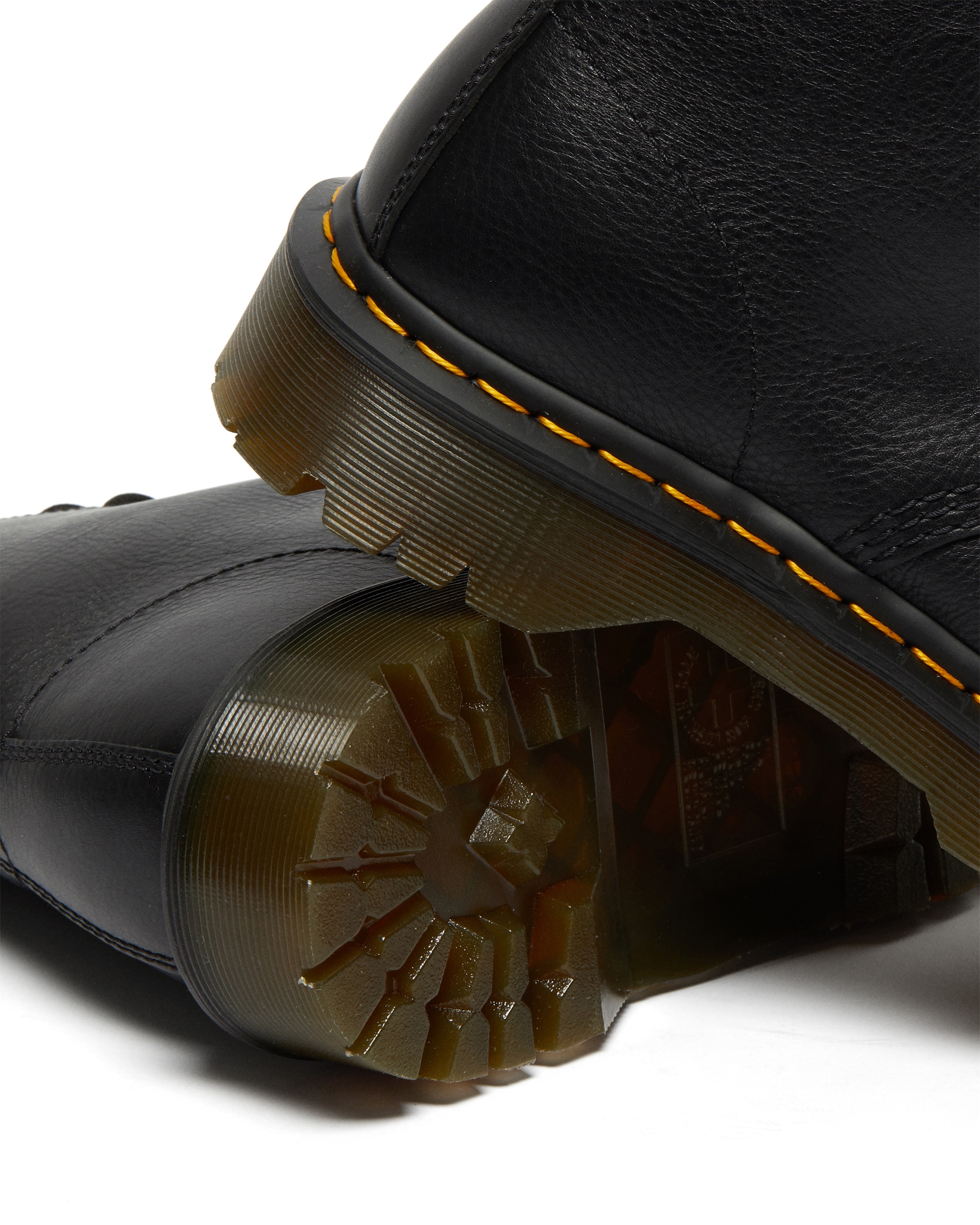 DR. MARTENS Schnürboots »1460«  Blockabsatz, Stiefelette mit typisch, gelber Rahmennaht