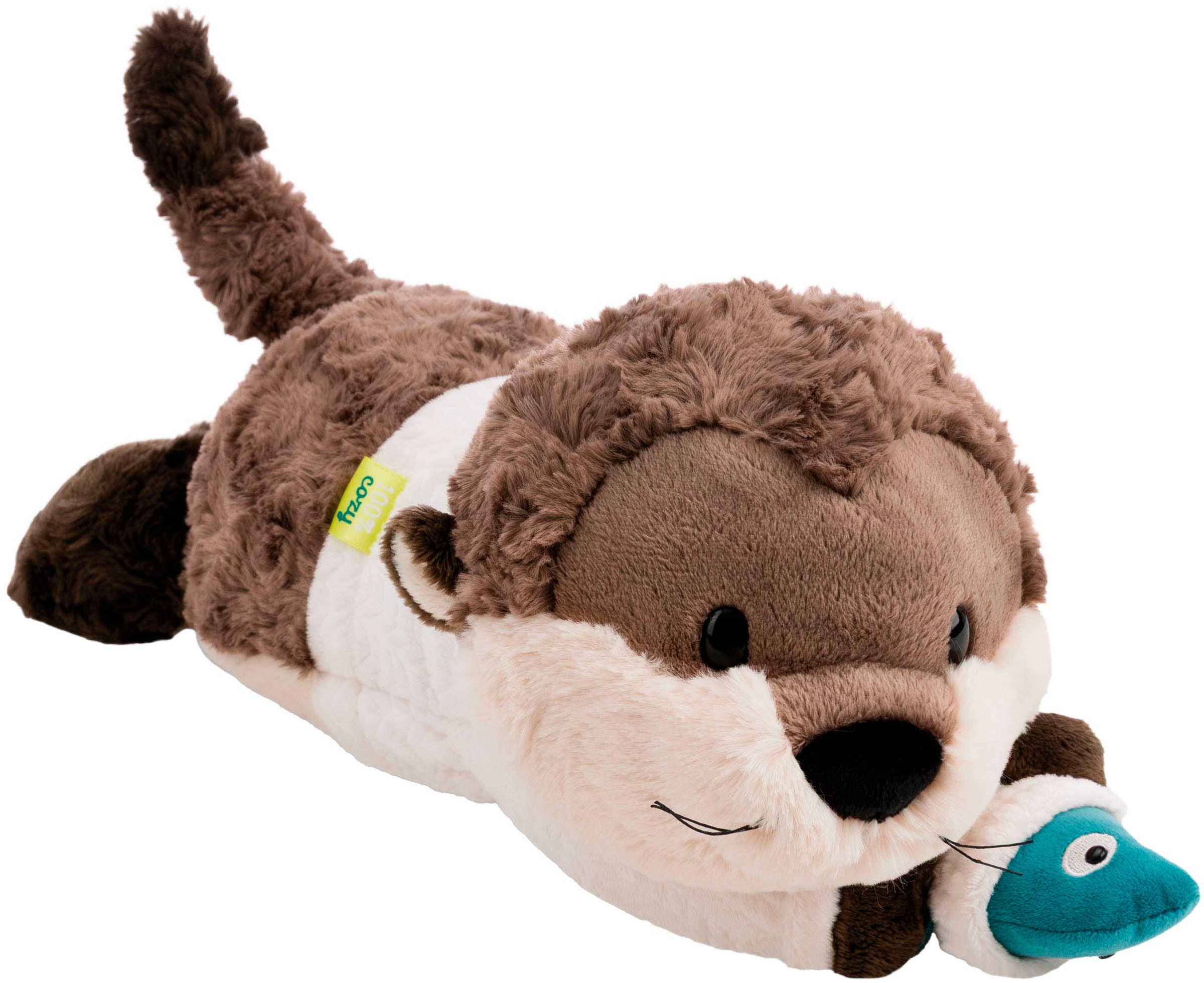 Nici Kuscheltier »Winter, Otter Ophelio mit Fisch 35cm liegend«