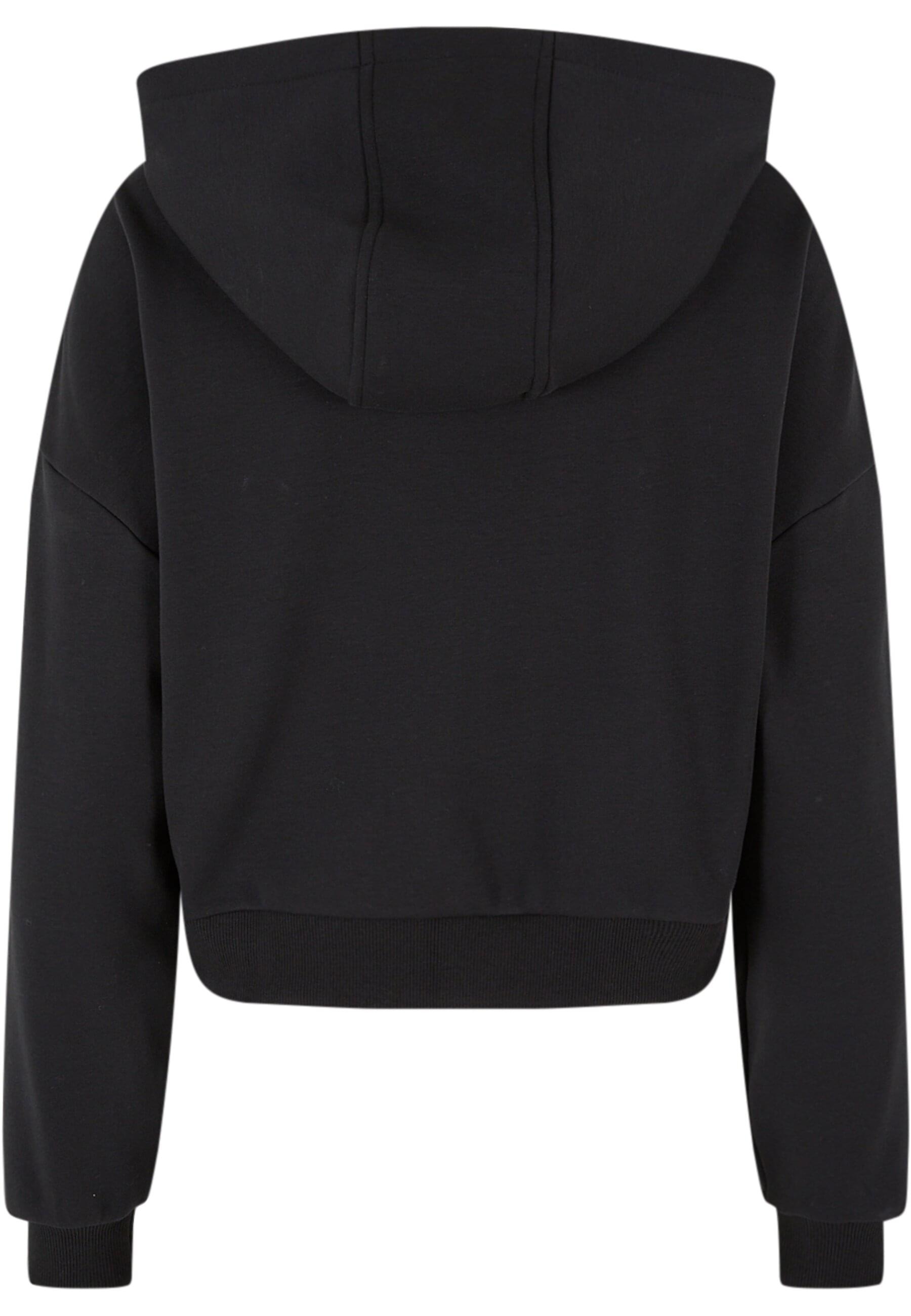 URBAN CLASSICS Sweatjacke "Urban Classics Damen Ladies Cozy Short Zip Hoody günstig online kaufen