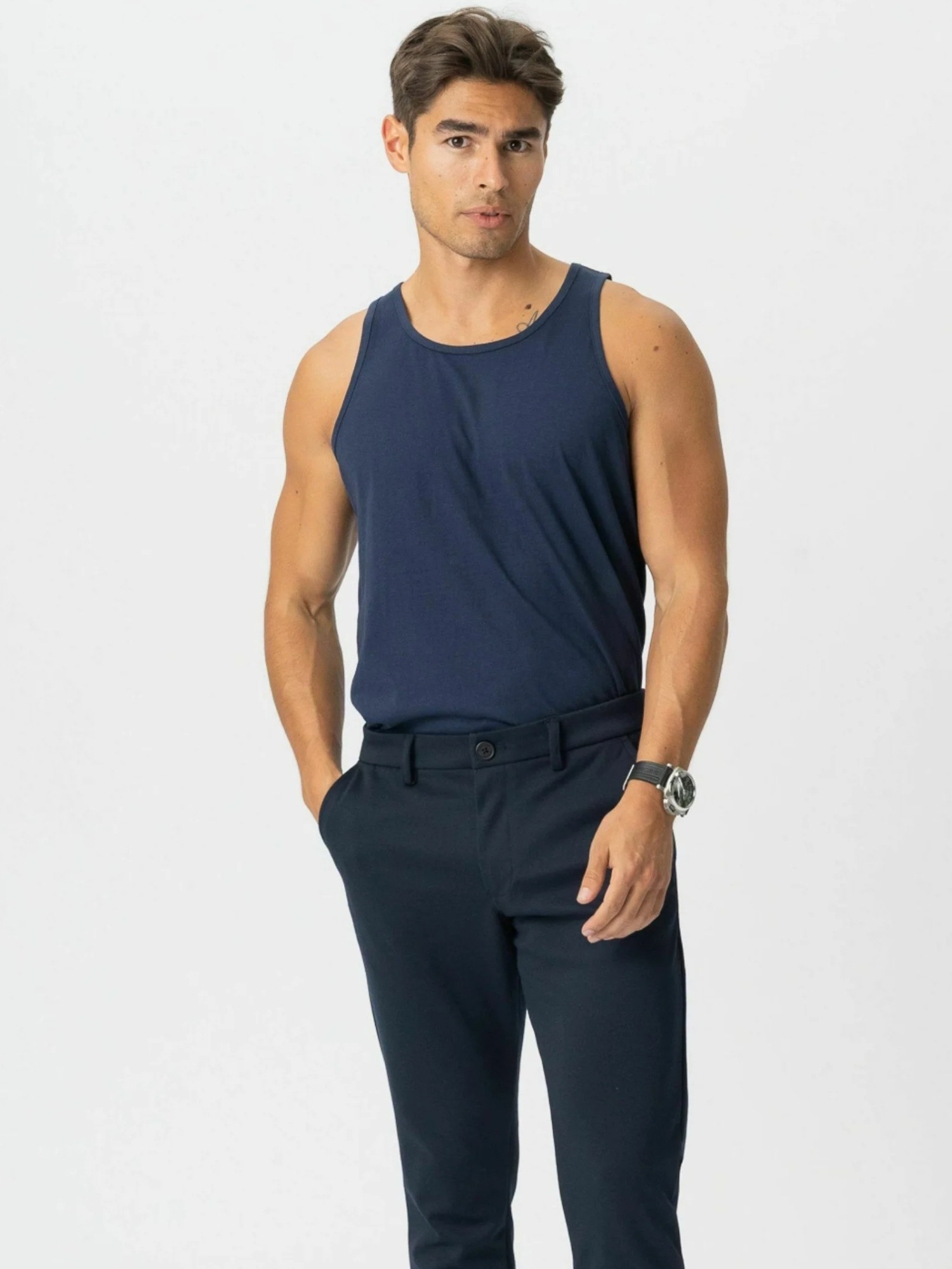 TeeShoppen Kurzarmhemd "TEESHOPPEN Top Basic Tanktop"