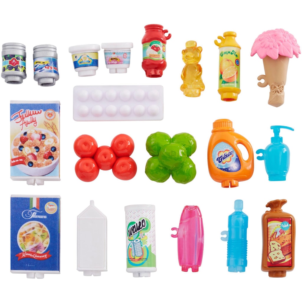 Barbie Anziehpuppe »Supermarkt und Puppe«, (Set, 20 tlg., inkl. Supermarkt)