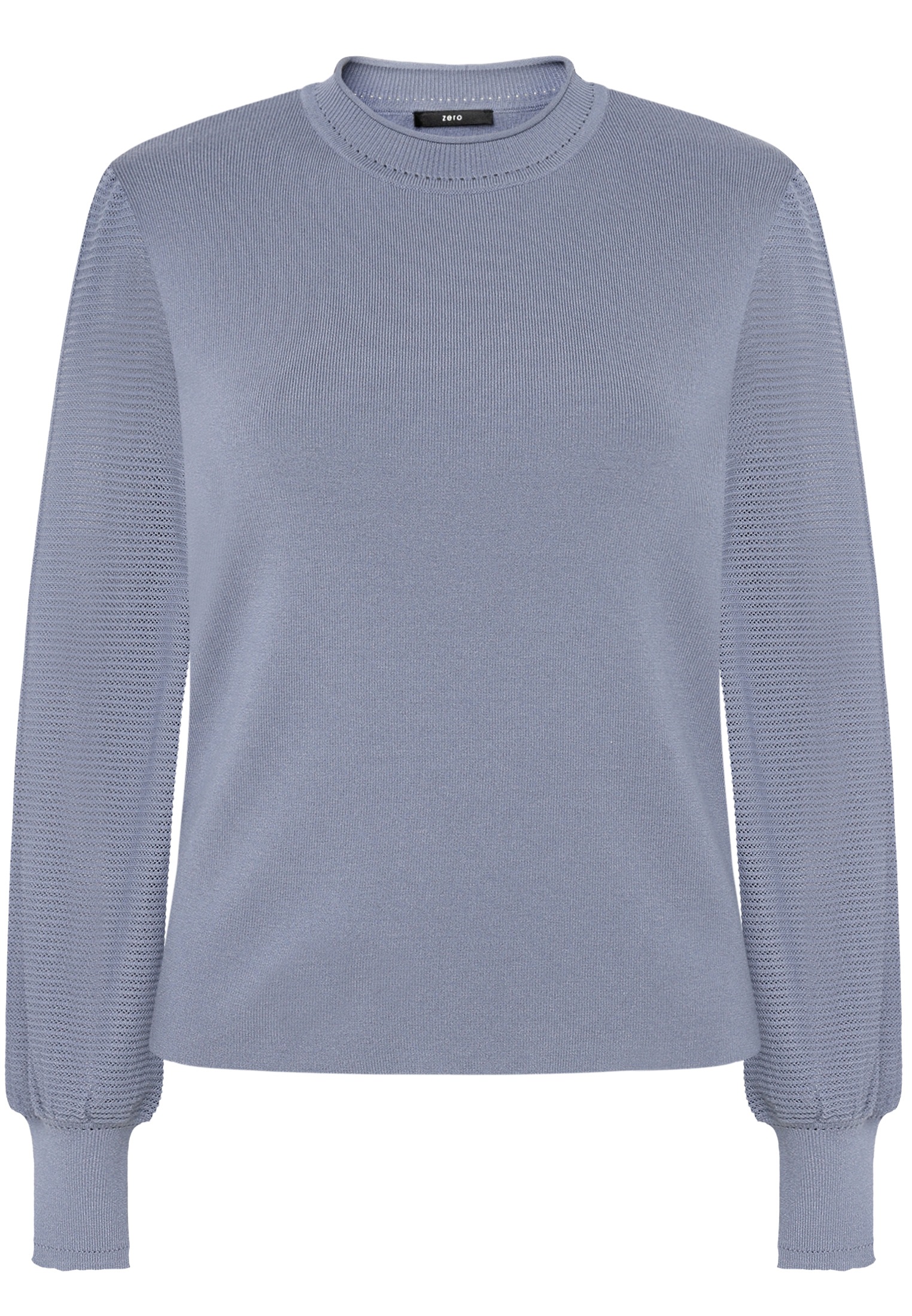 Zero Strickpullover "Damen mit hohem Kragen" 1 tlg. Plain/ohne Details günstig online kaufen