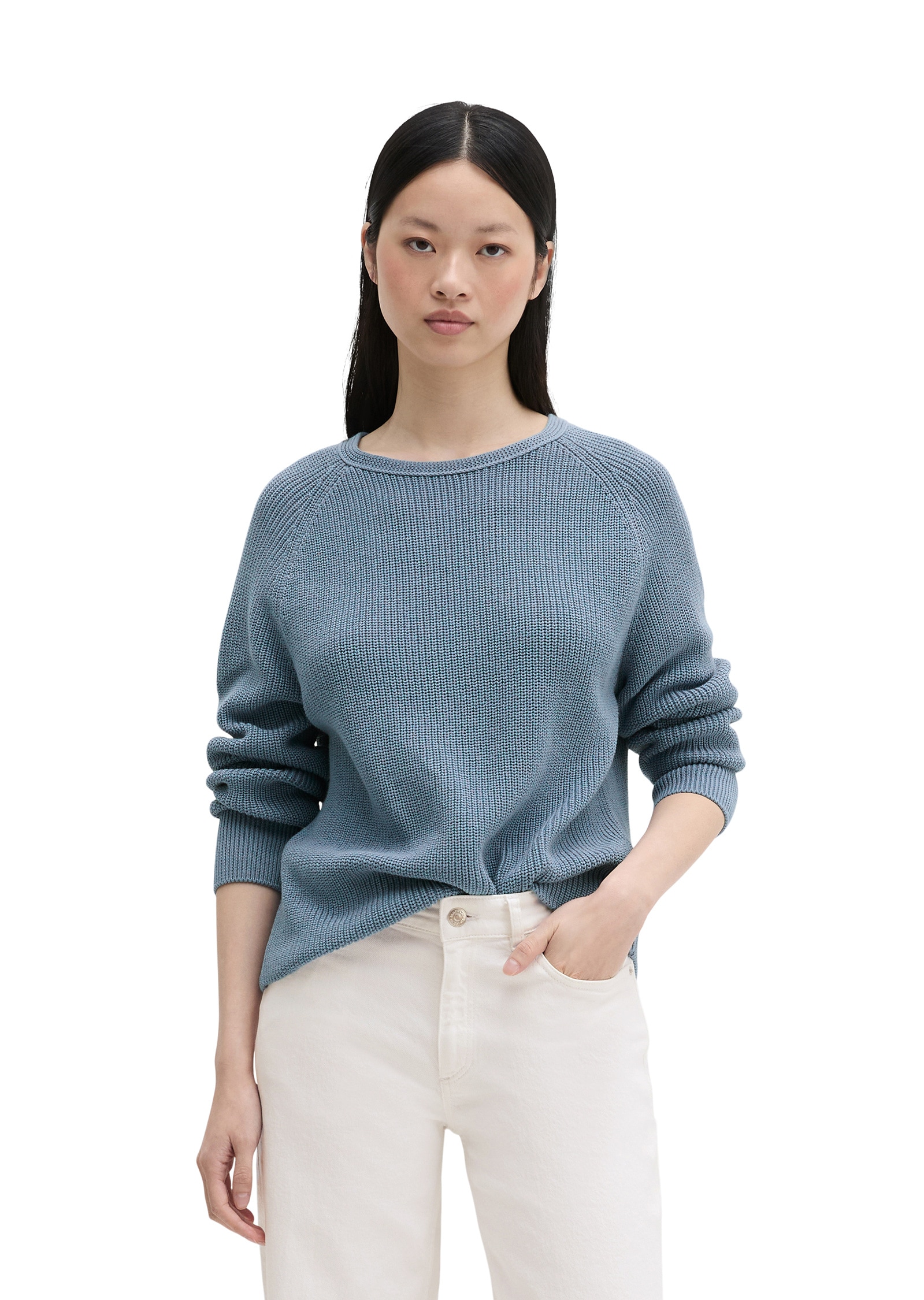 Marc O'Polo Strickpullover »aus Heavy-Weight-Organic-Cotton«