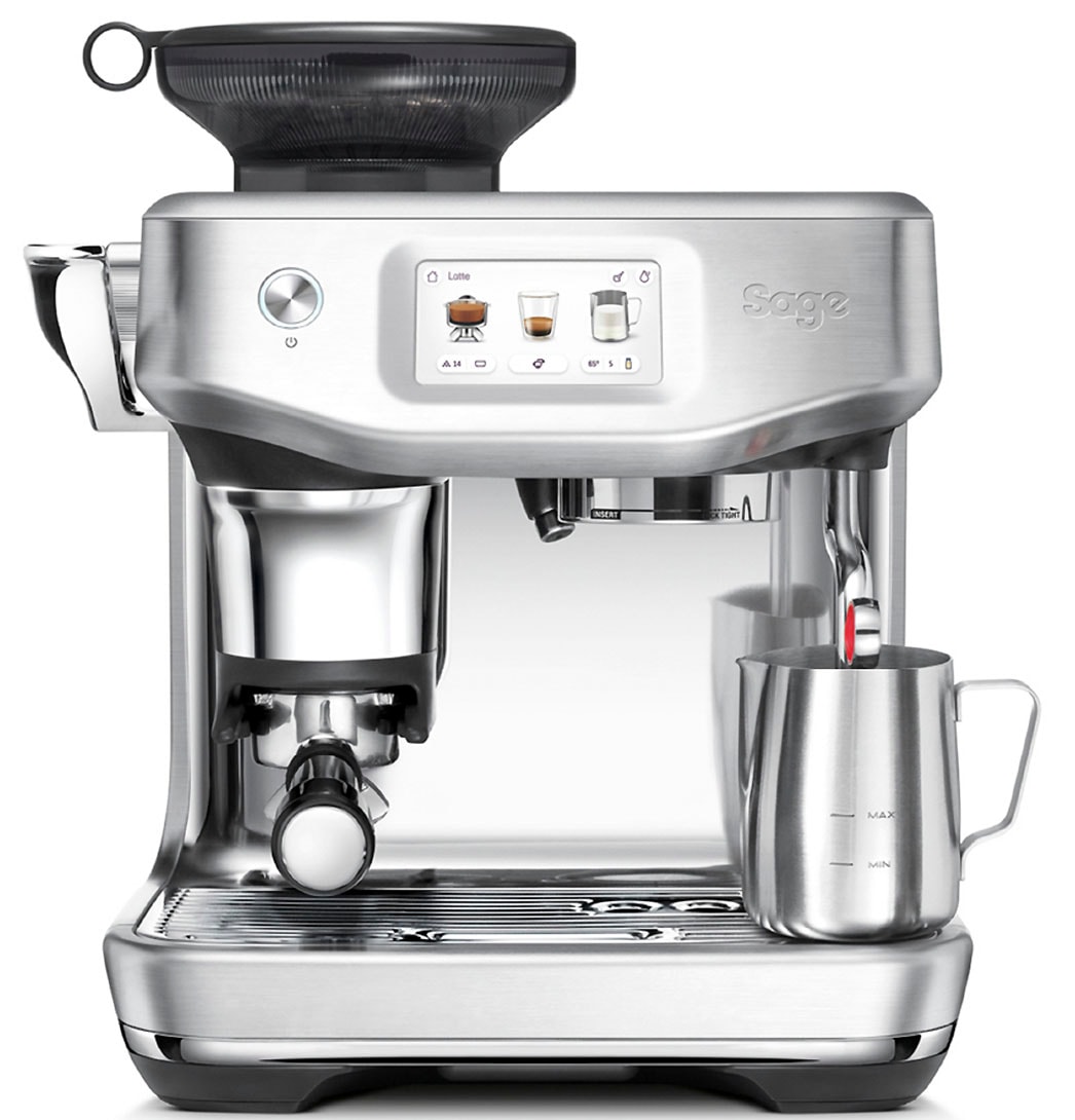 Sage Espressomaschine »Barista Touch Impress SES882BSS, mit Cold Brew und kaltem Espresso«, Barista-Anleitung, Einstellungen für Milchalternativen
