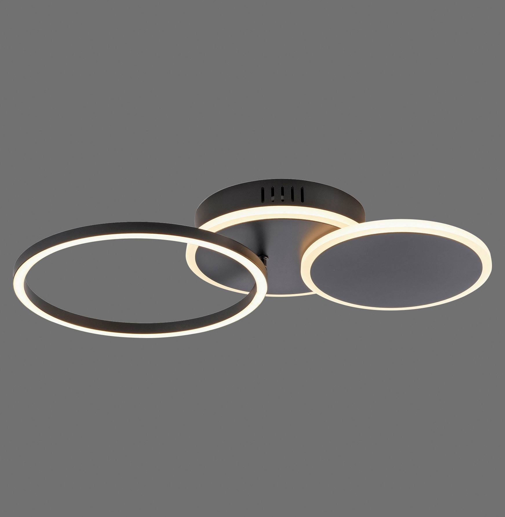 JUST LIGHT Deckenleuchte »SEVENT«, 1 flammig, Leuchtmittel LED-Board | LED fest integriert, LED