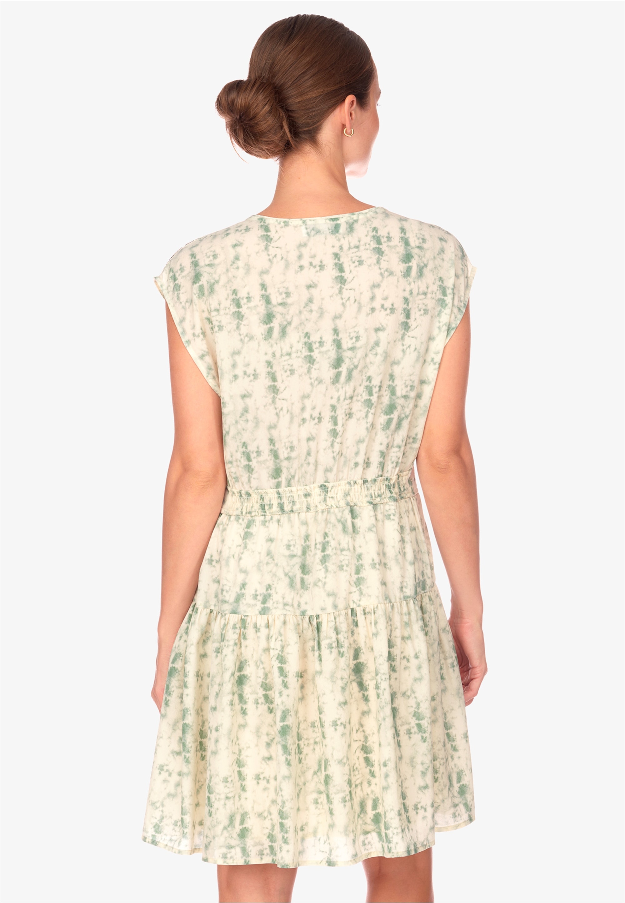 Le Temps Des Cerises Jerseykleid »JASNA«, mit schönem Batik-Muster
