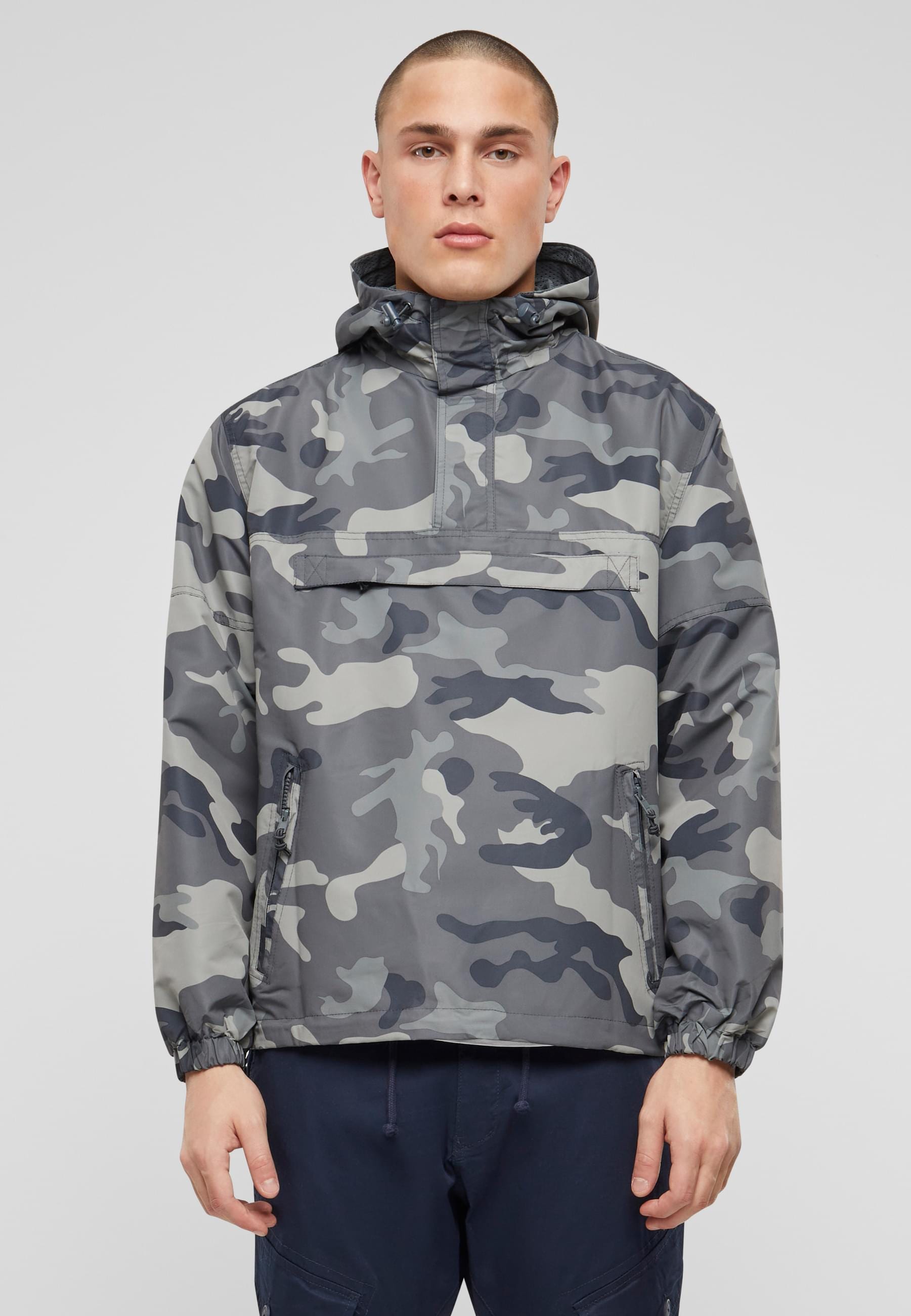 Brandit Allwetterjacke »Brandit Herren Summer Pull Over Jacket«, (1 St.), mit Kapuze