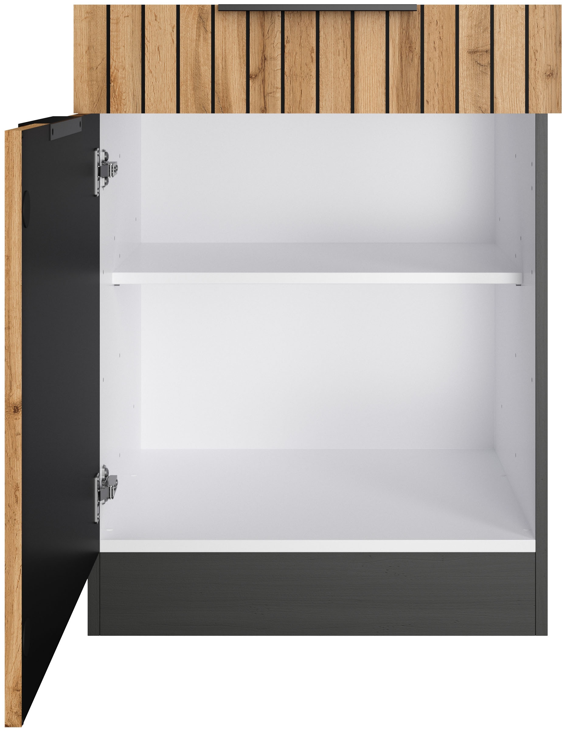 KOCHSTATION Unterschrank »KS-Lagos«, Breite 60 cm, 1 Tür, 1 Schubkasten