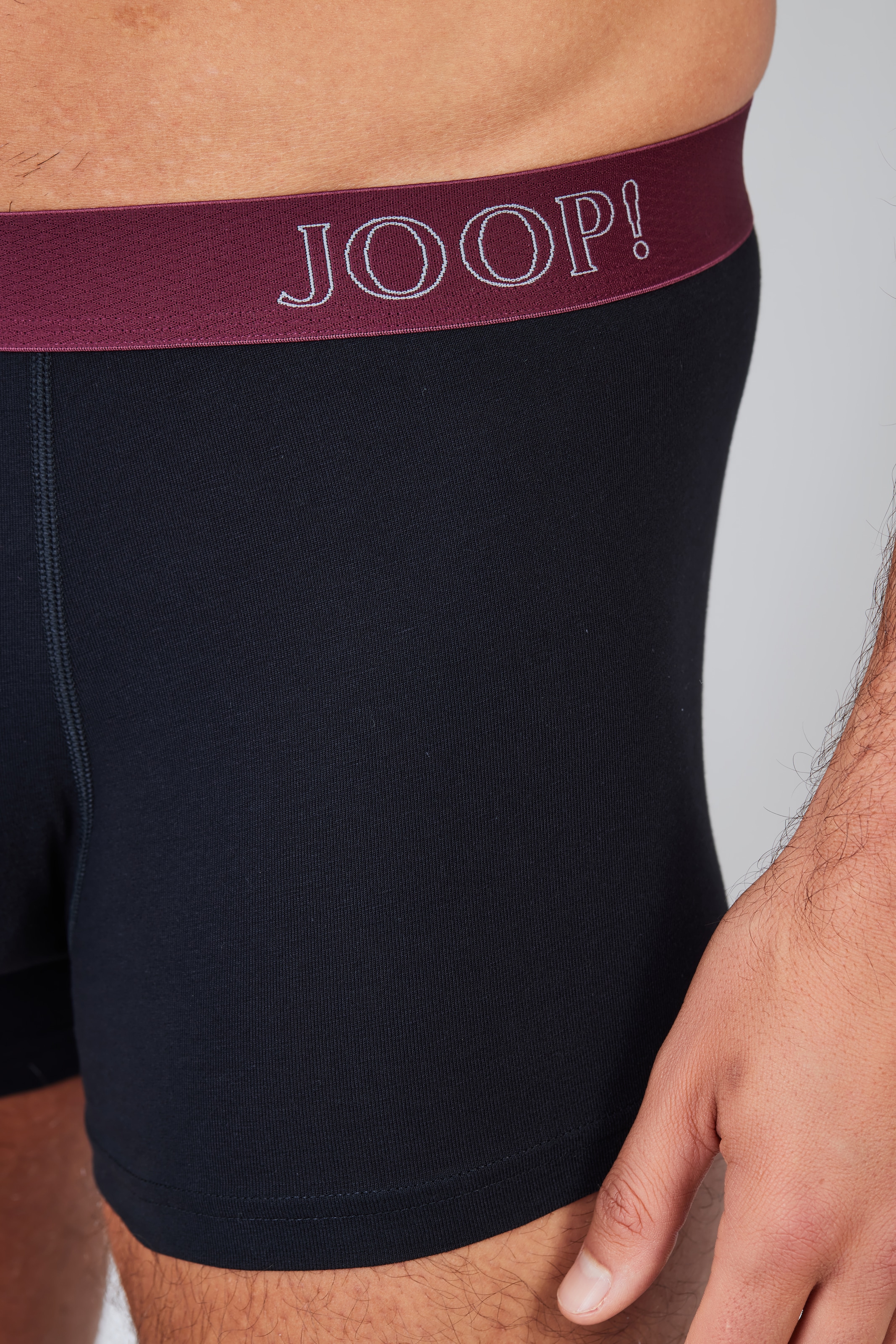 JOOP! Boxershorts »Everyday«, (3er Pack), atmungsaktiv, Baumwollmix, elastisch, weich