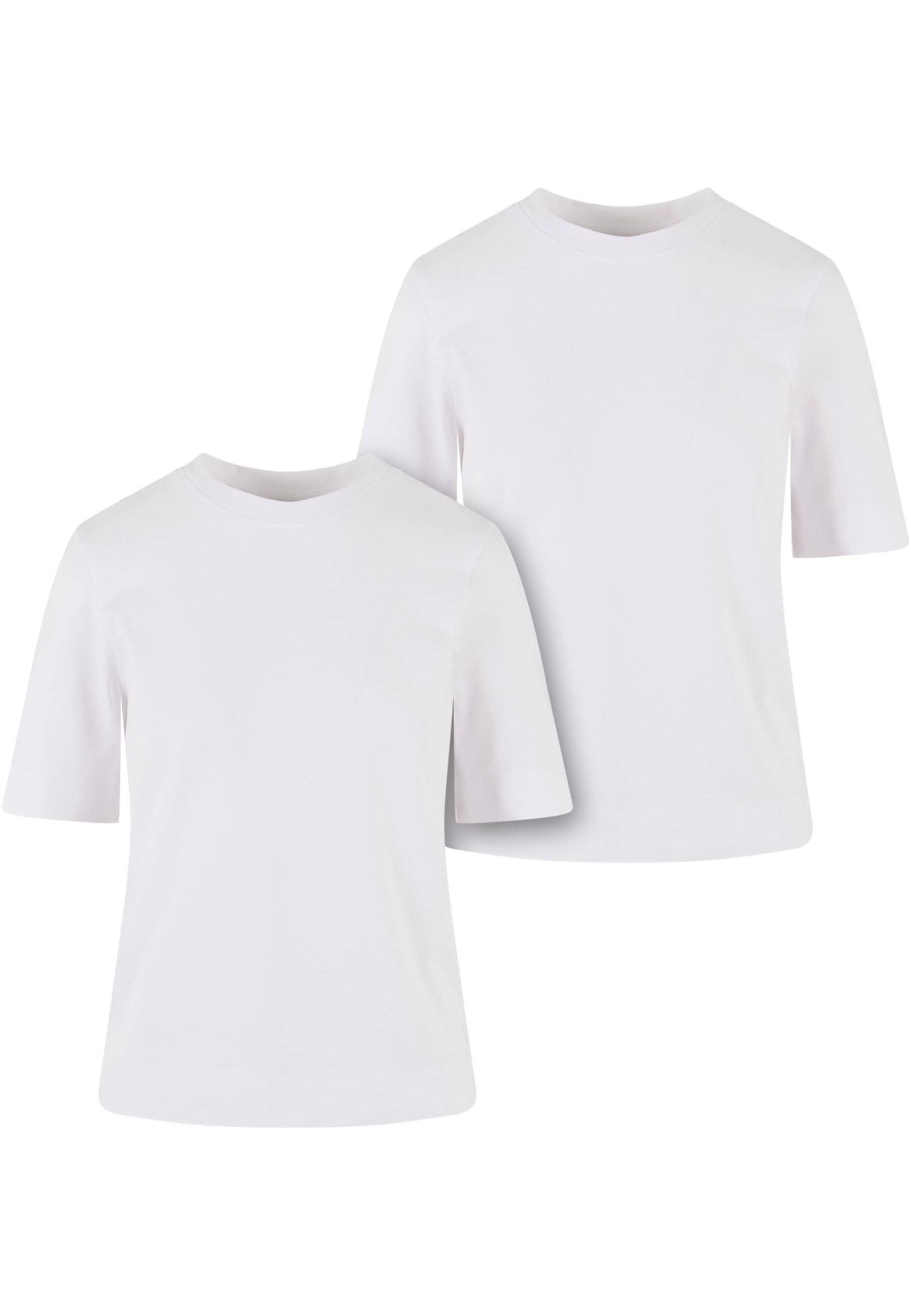 URBAN CLASSICS T-Shirt "Urban Classics Damen Ladies Classy Tee 2-Pack" 1 St günstig online kaufen