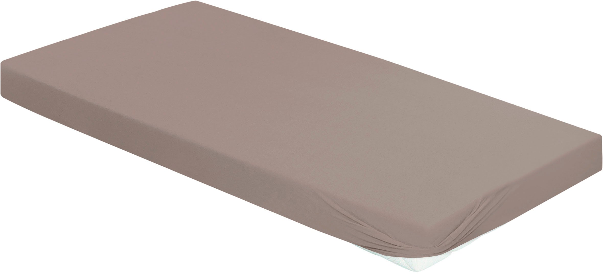 BIERBAUM Spannbettlaken "Jersey" 95 % Baumwolle und 5 % Elasthan für optima günstig online kaufen